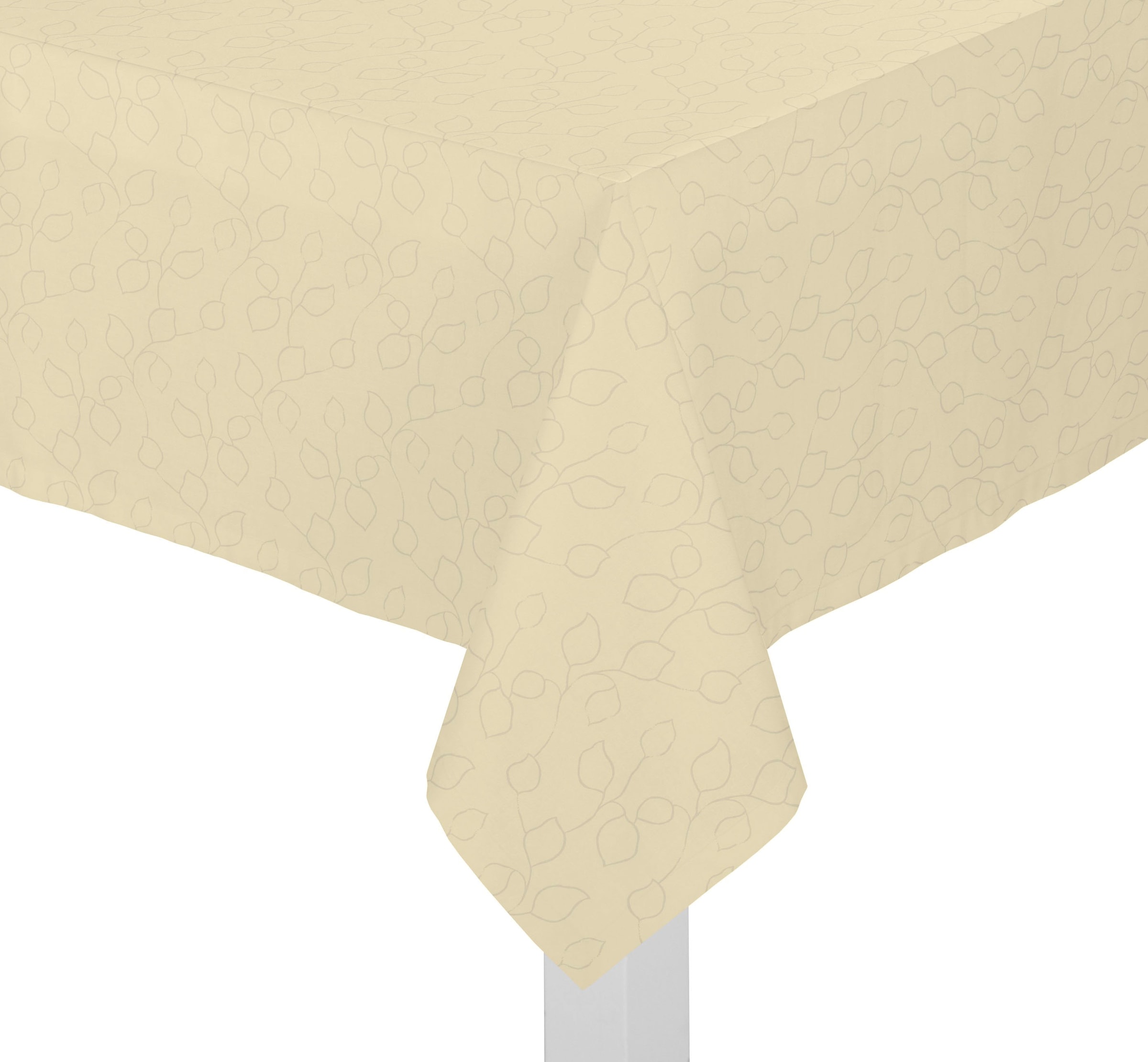 Wirth Tischdecke »Westport«, (1 St.), Made in Germany, Jacquard Dekostoff, Blatt-Design, Pflegeleicht