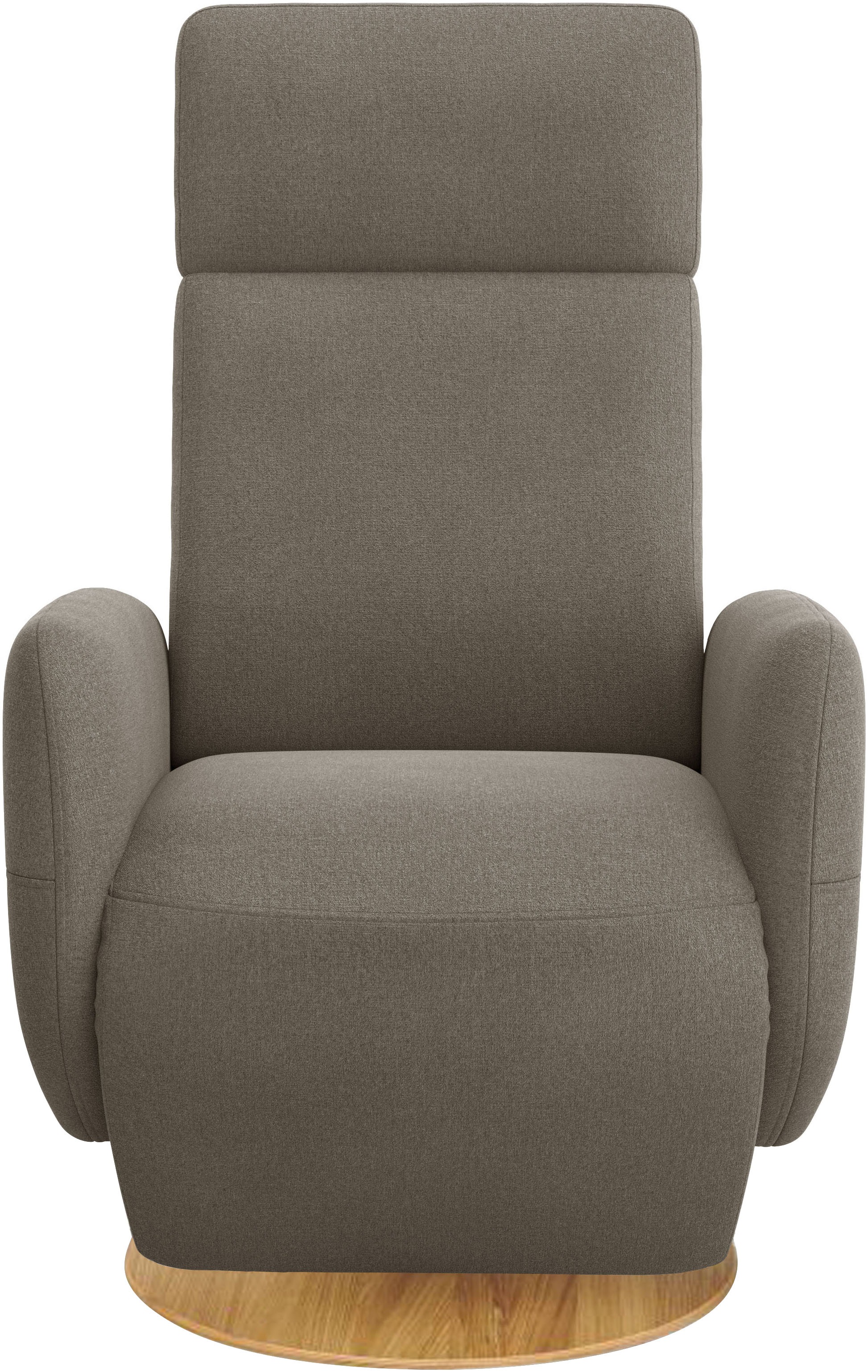 OTTO home TV-Sessel "Rochelle, inkl. Kopfteilverstellung & 360 Drehfunktion" 1 Stk. tlg. TV-Sessel mit Drehfunktion 360 Grad