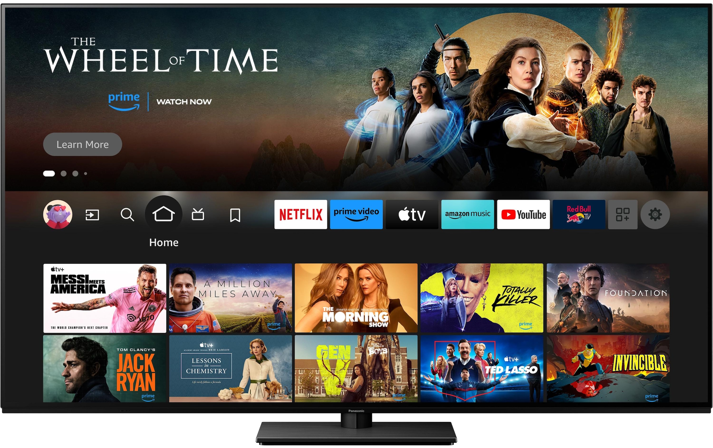 Panasonic LED-Fernseher »TV-65Z85AEK 65 3840 x 2160 (Ultra HD 4K), OLED«, 4K Ultra HD