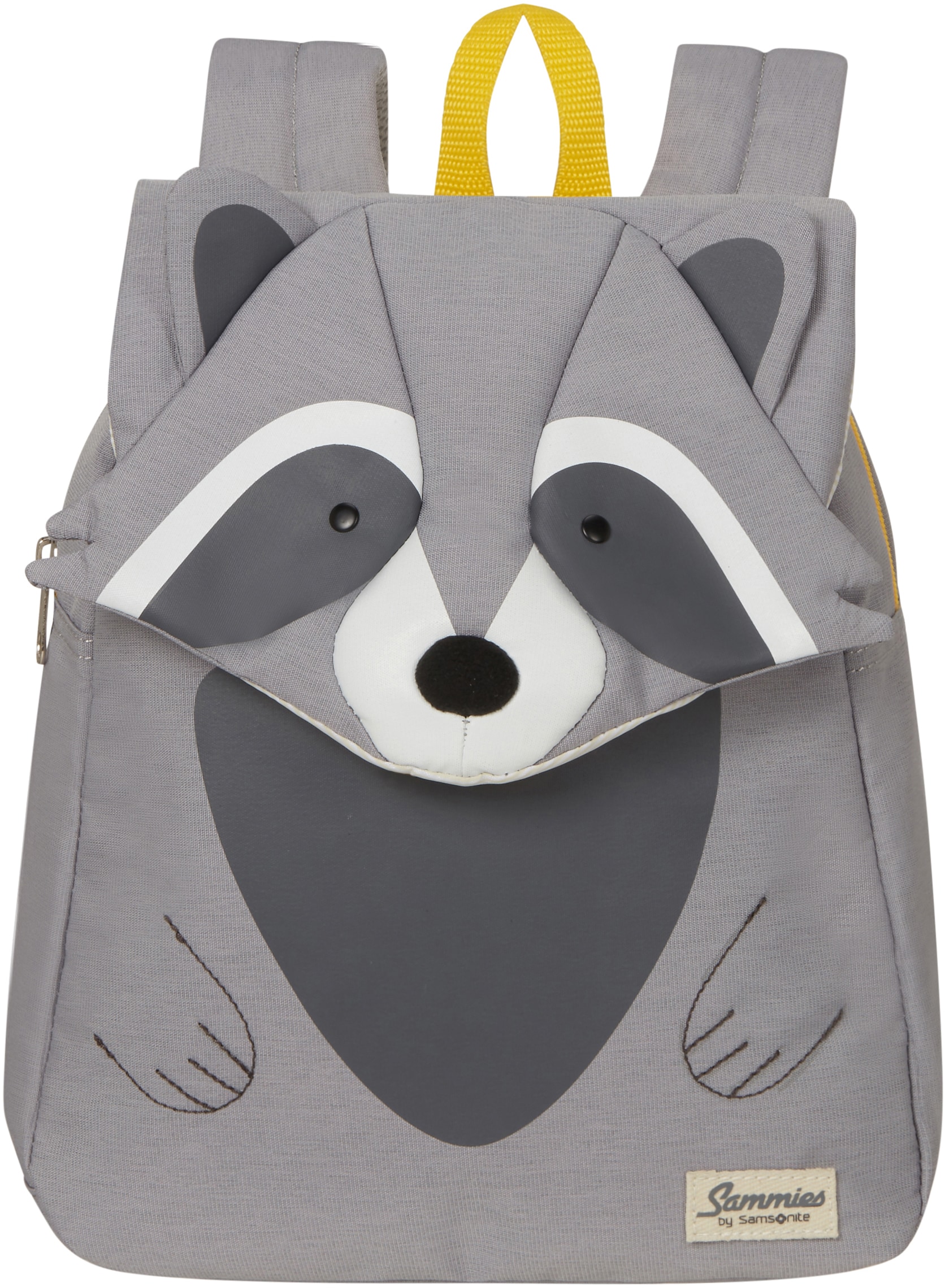 Kinderrucksack »Happy Sammies ECO, Racoon Remy, S«, reflektierende Details,...