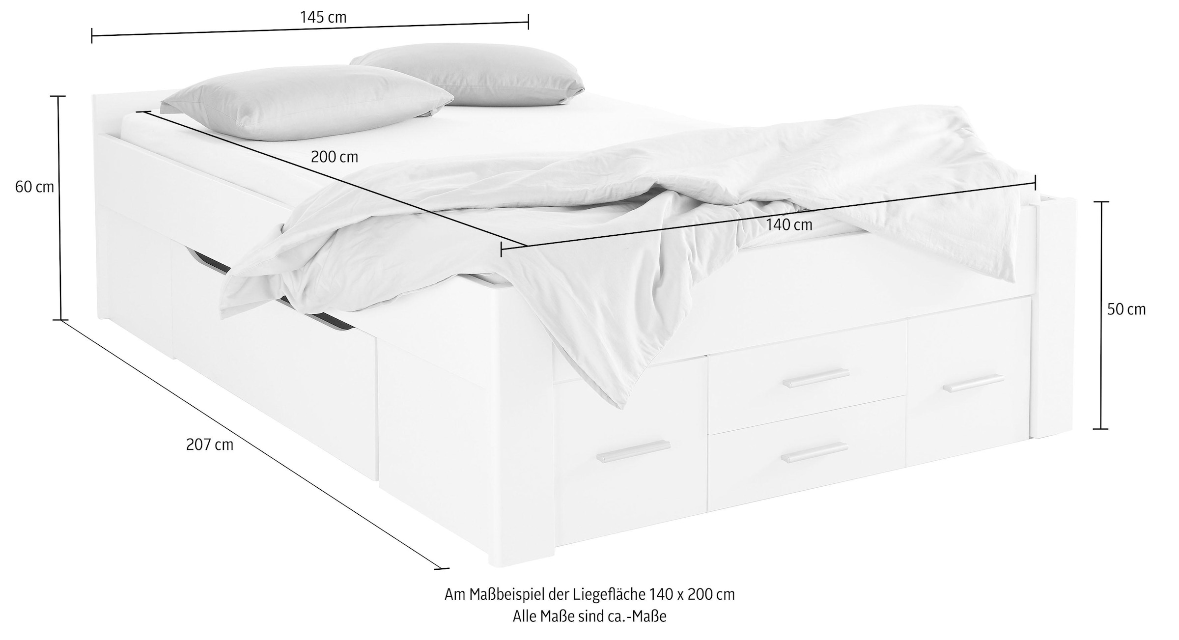 rauch Bett »Scala«, mit Schubkästen in 3 Varianten