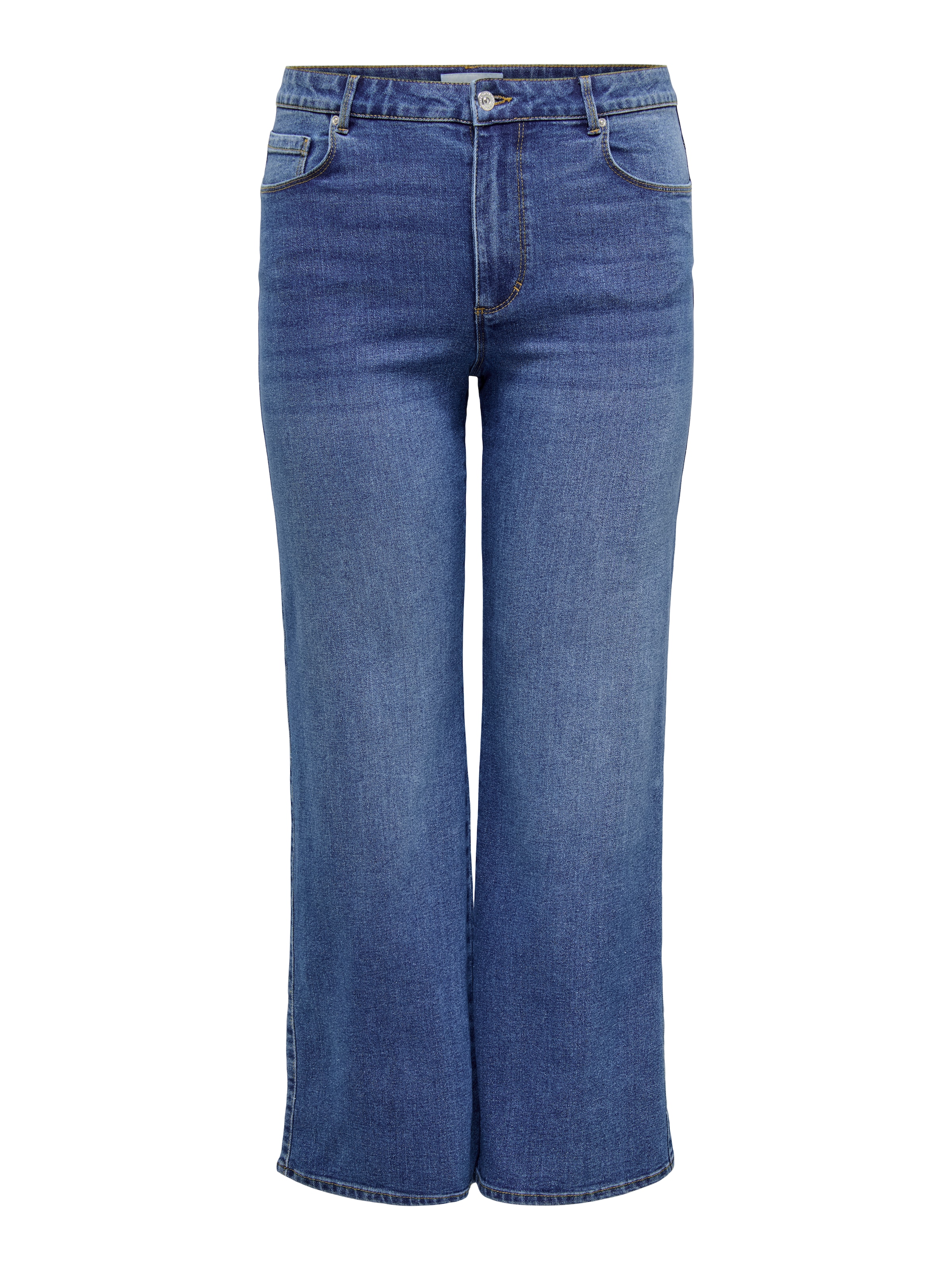 ONLY CARMAKOMA High-waist-Jeans »CARSNOW HW WIDE DNM JEANS PIM MBD NOOS«