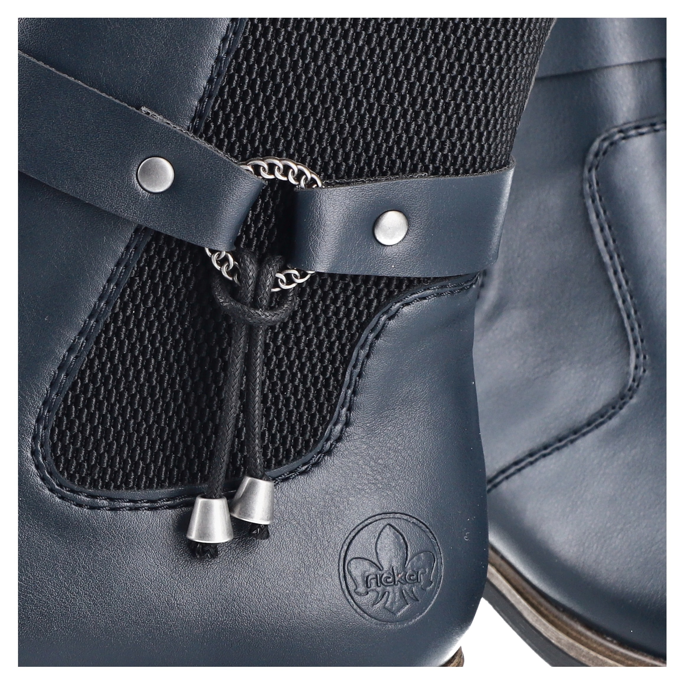 Rieker Winterstiefelette  Chelseaboots, Winterboots, Blockabsatz, mit Innenreissverschluss