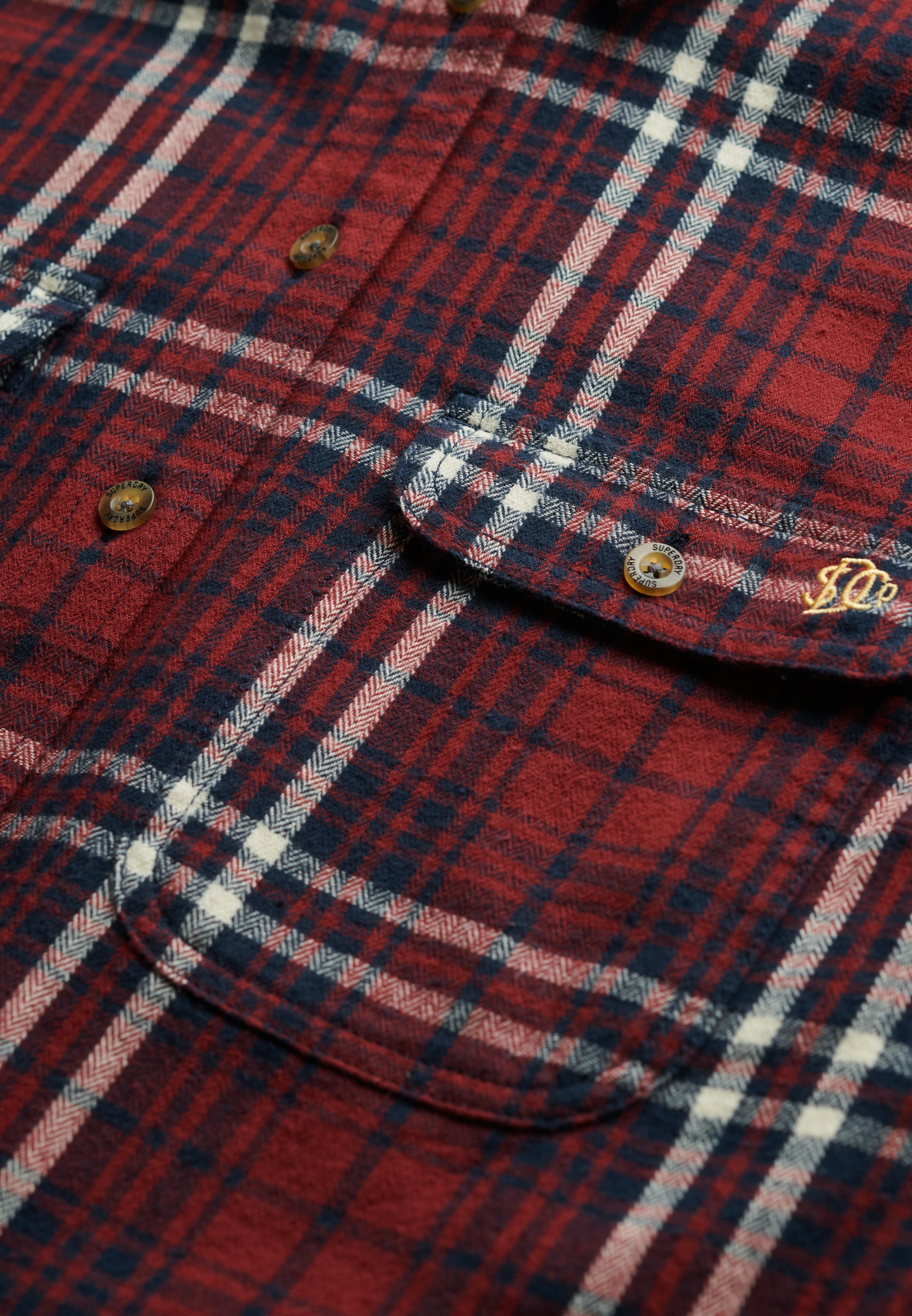 Superdry Blouse à carreaux »LUMBERJACK CHECK FLANNEL SHIRT«