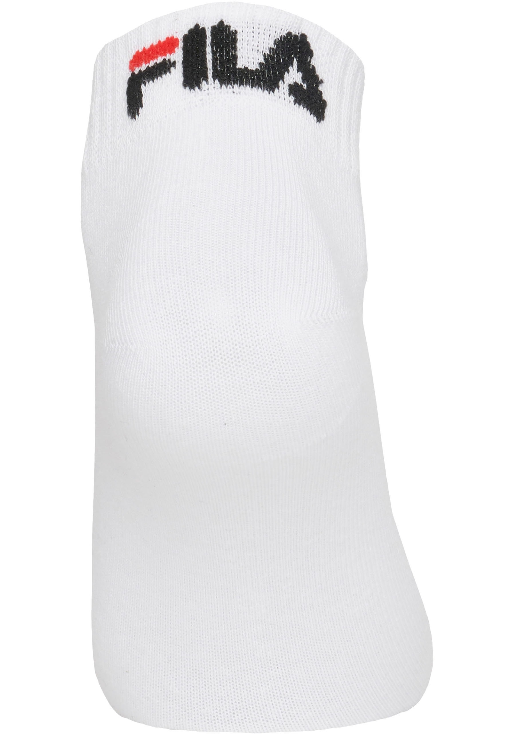 Fila Kurzsocken, (6er Pack), Baumwollmischung, Rippenbündchen, flache Zehennaht