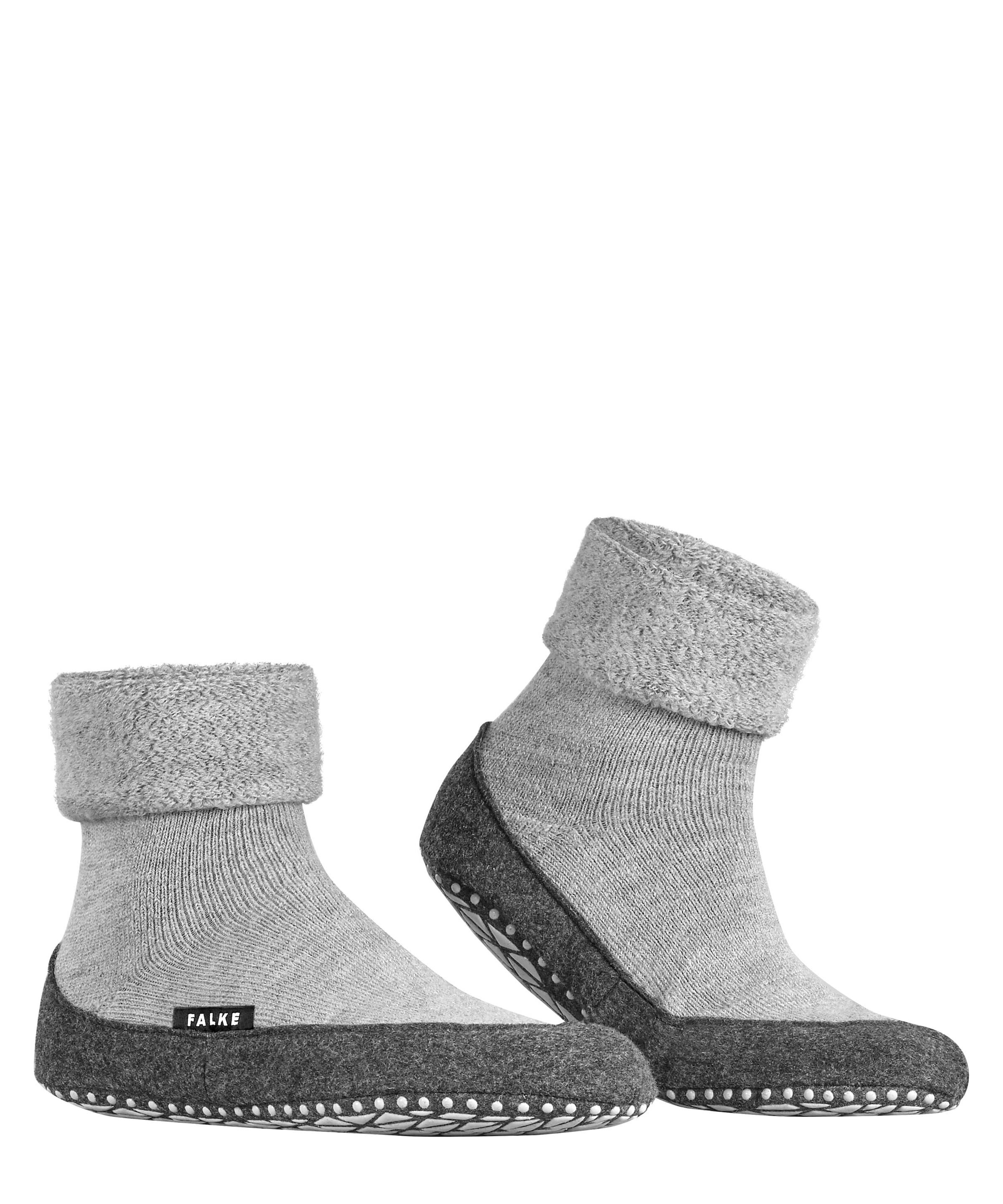FALKE Haussocken »Cosyshoe« mit Merinowolle & rutschhemmender Sohle, atmungsaktiv