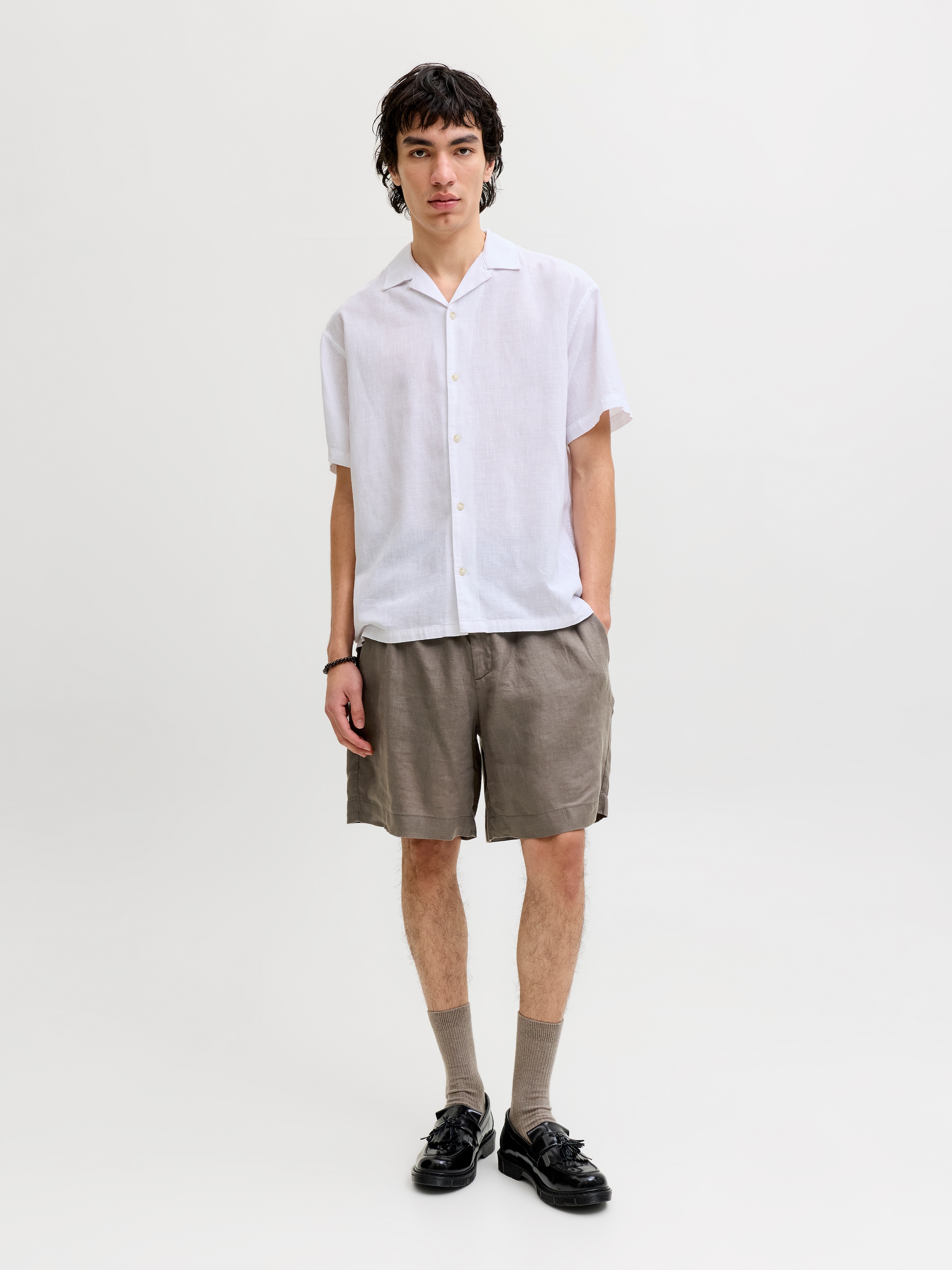 Jack & Jones Shorts »JPSTBILL LAWRENCE LINEN SHORTS SRT LN«