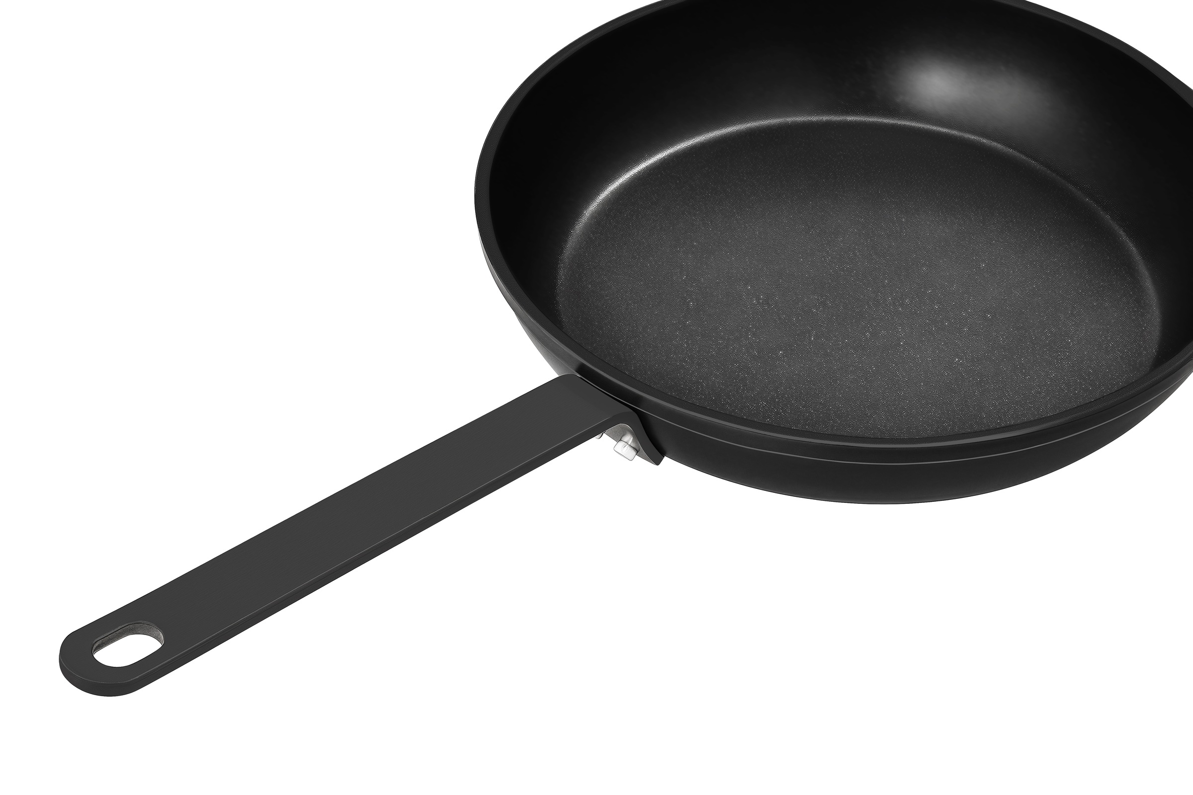 Hanseatic Pfannen-Set »ALU PRO«, Aluminium, (Set, 3 tlg., 1x Pfanne 24 cm, 1x Servierpfanne 28 cm mit Deckel), Profi Pfannen mit Antihaftbeschichtung, für alle Herdarten, Induktion