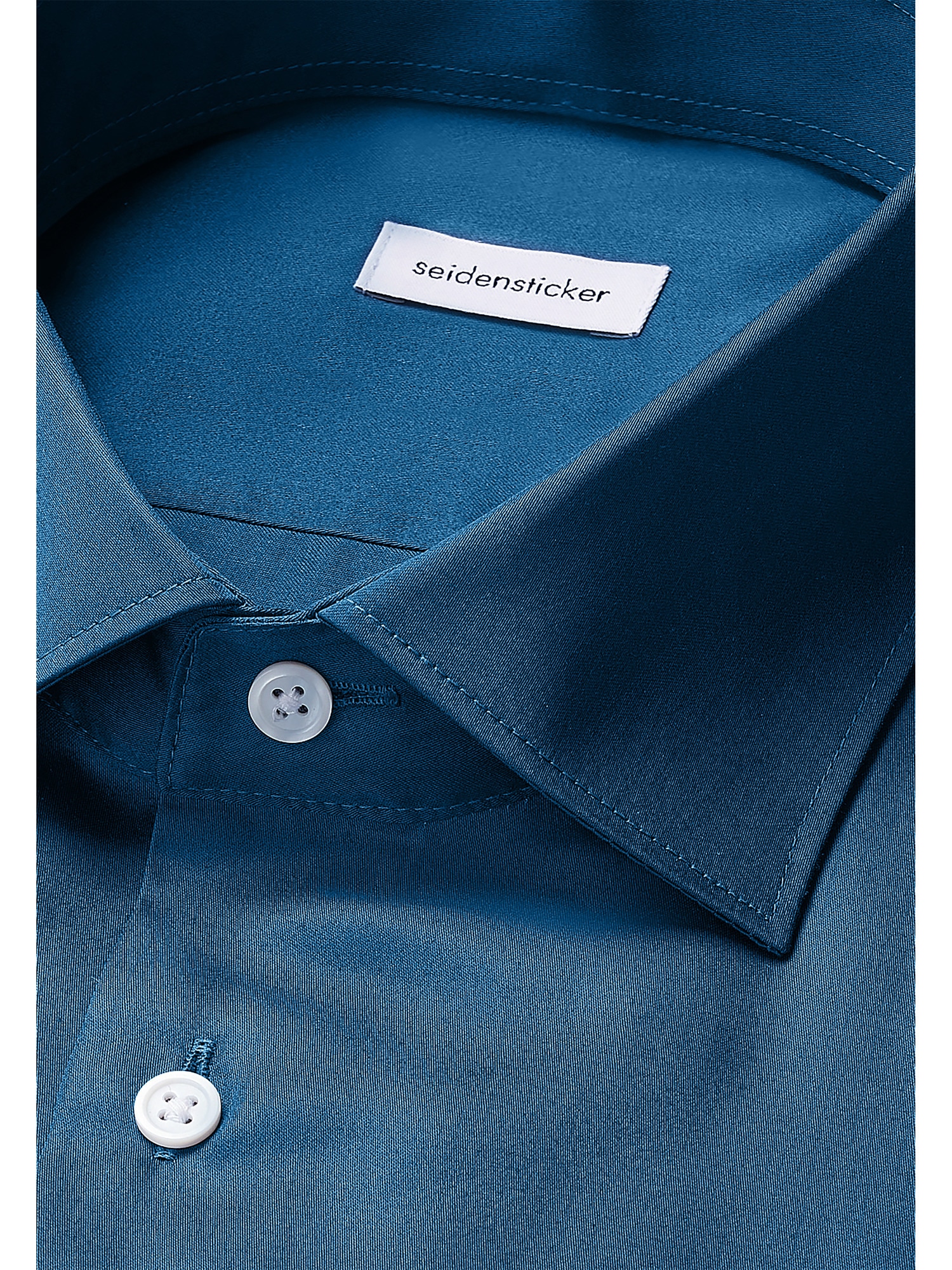 seidensticker Businesshemd »Schwarze Rose« Shaped 1/1 Kentkragen Uni