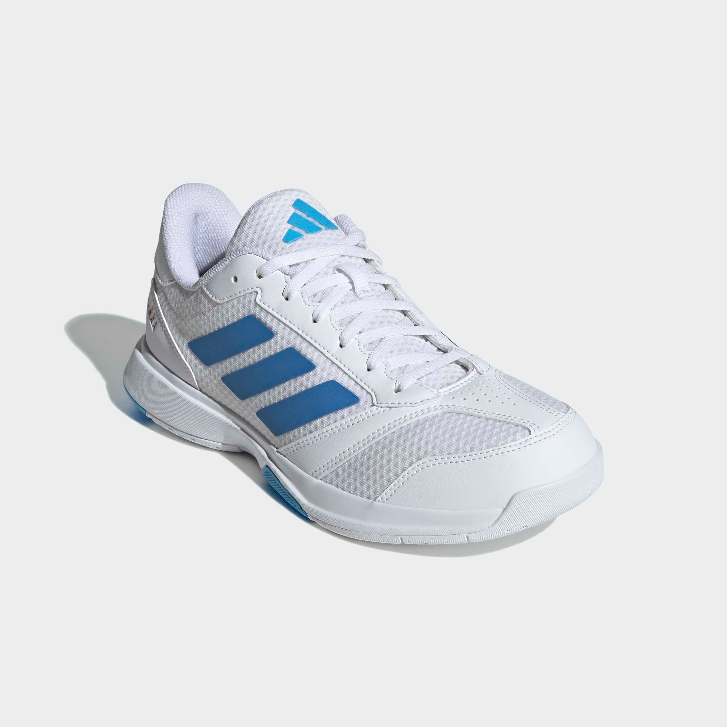 Adidas Performance, Herren, adidas Performance Hallenschuh »LIGRA 8 INDOOR« geeignet für jeden Hallensport, cloud weiß, ray blau, lucid aquamarine, 45