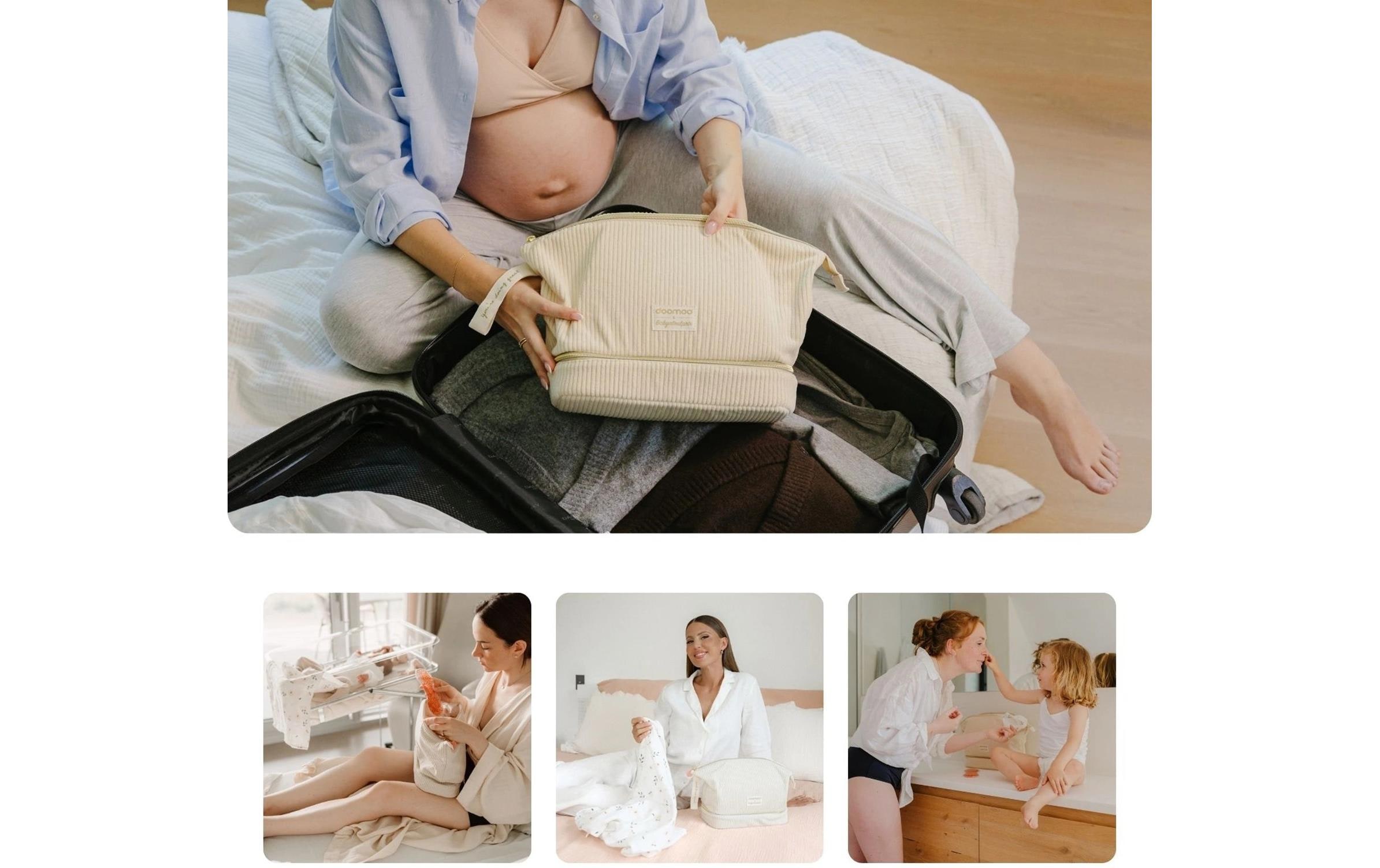   Pflege-Set »Doomoo Schwangerschaftsset Mommy Vanity Sand 1 Stück«