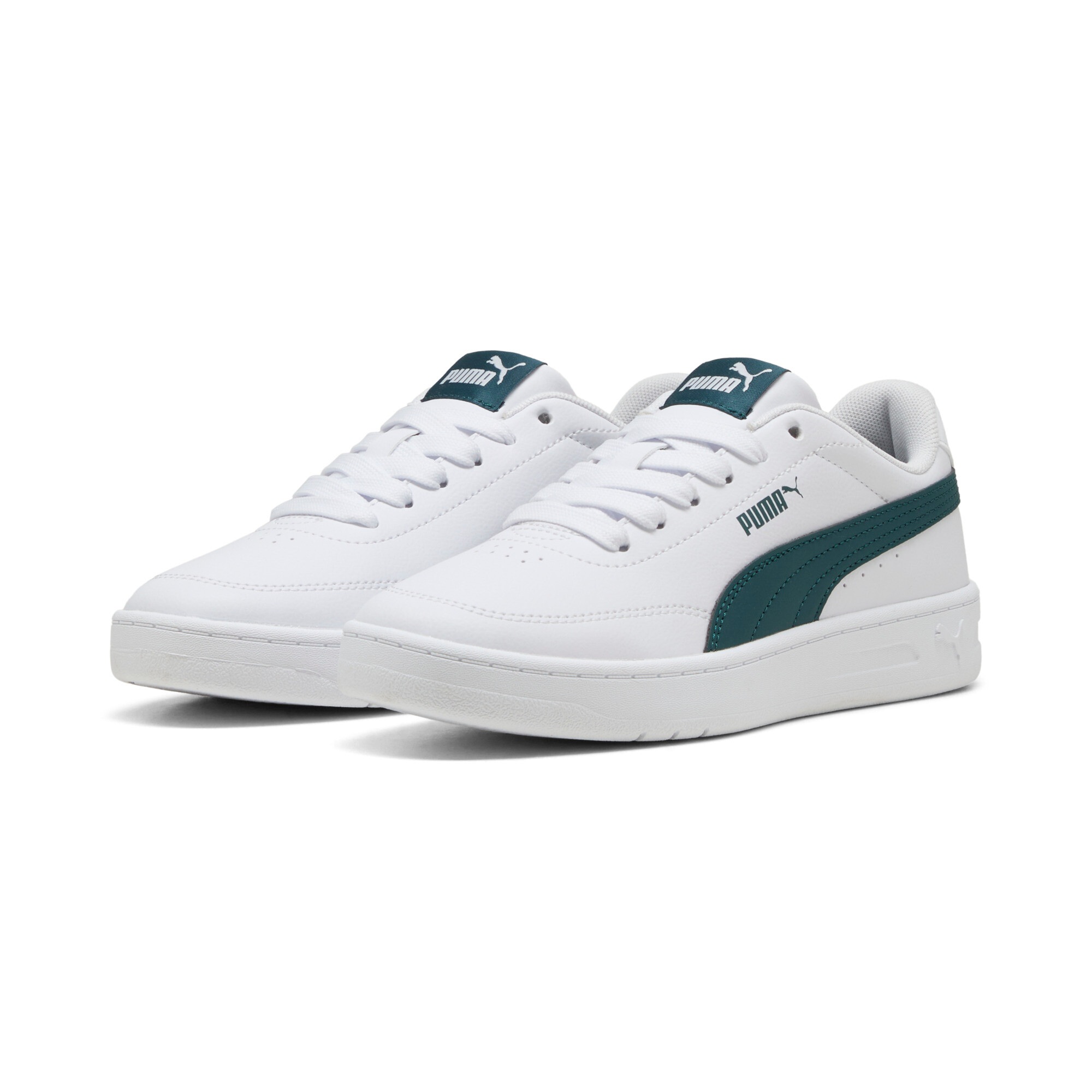 Image of PUMA Sneaker "COURT CLASSIC CLEAN JR" für Streetwear und Sportmode, angenehmes Tragegefühl