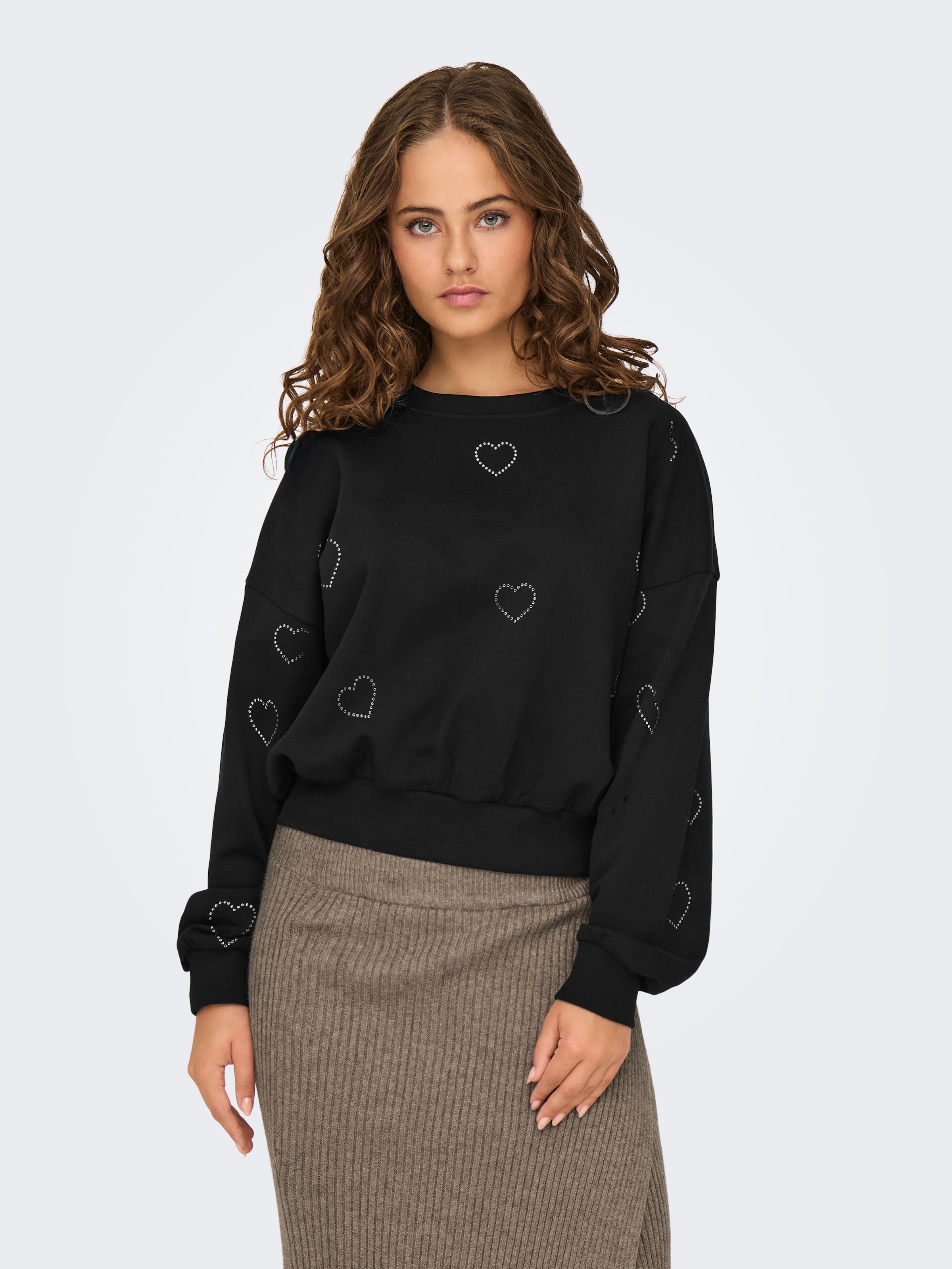Image of ONLY Sweatshirt "ONLBERIT L/S O-NECK SWT"