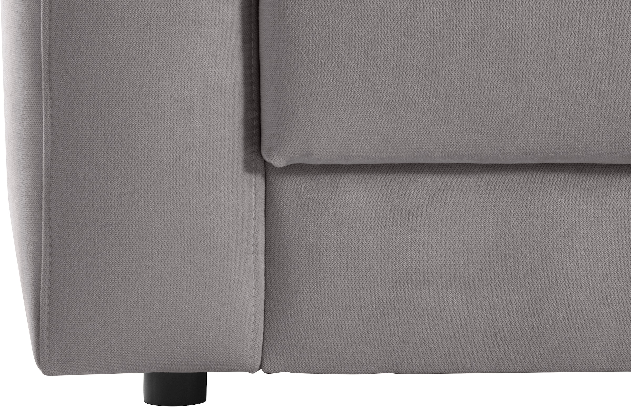 Home affaire Ecksofa »Bloomfield, Breite 304cm, Mega Polsterecke mit viel Platz, L-Form« extra tiefe Sitzfläche, wahlweise mit Sitztiefenverstellung