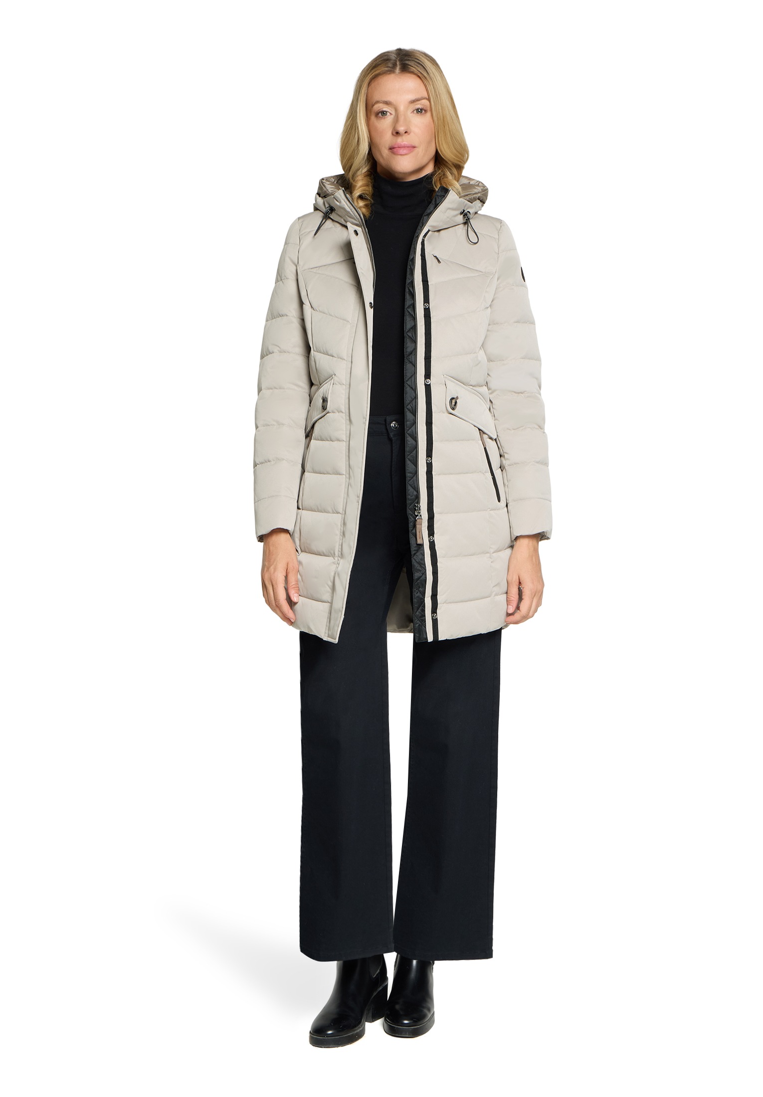 Gil Bret Manteau matelassé Manteau d'hiver avec capuche et matelassage