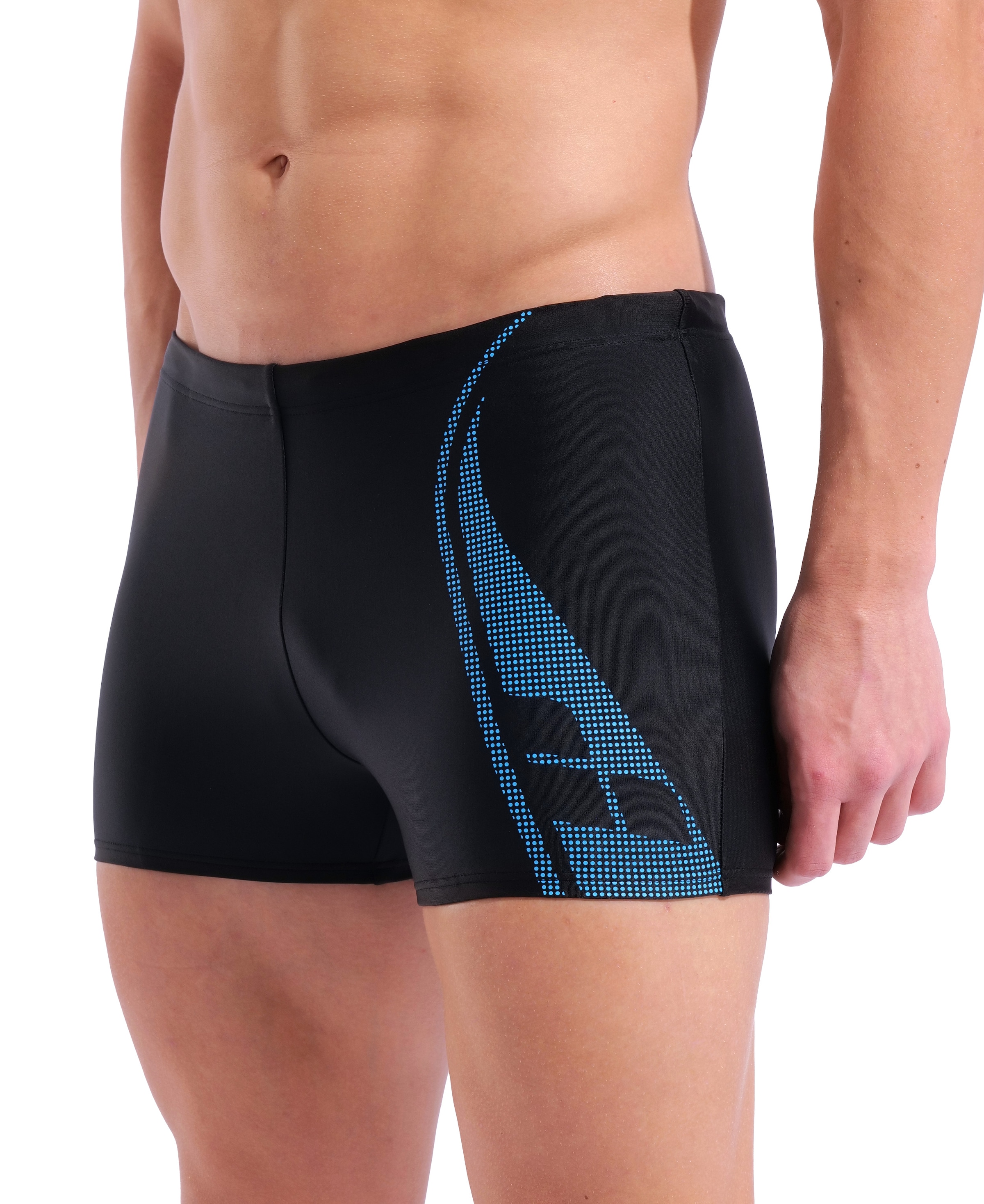 Arena Short de bain »M ARENA GRAPHIC SWIM SHORT« au style sportif, en matériau MaxFit Eco