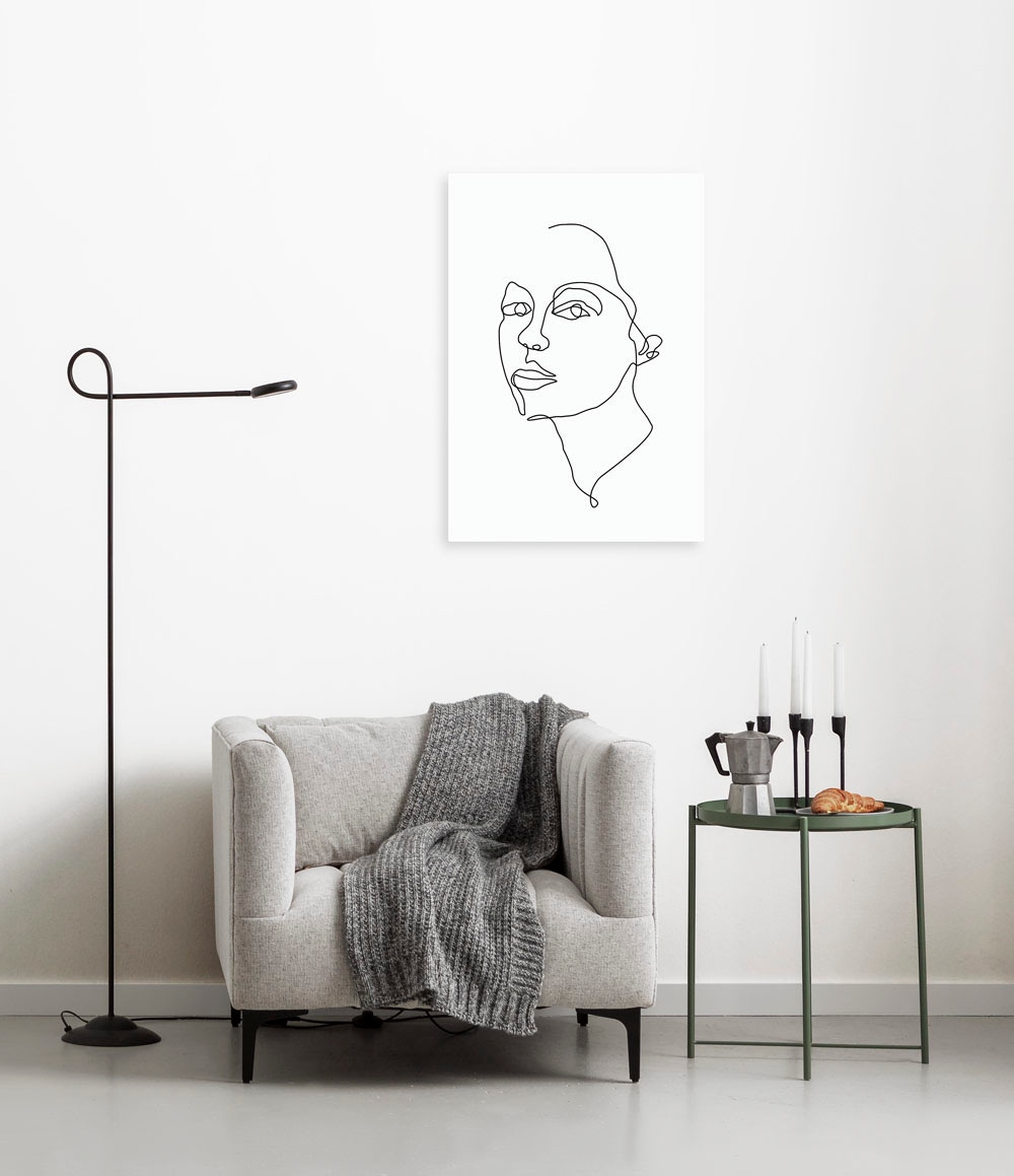 Image of Komar Leinwandbild "Peaceful Mind - Grösse 40 x 60 cm" Natur 1 Stk. tlg. Keilrahmenbild mi Echtholzrahmen
