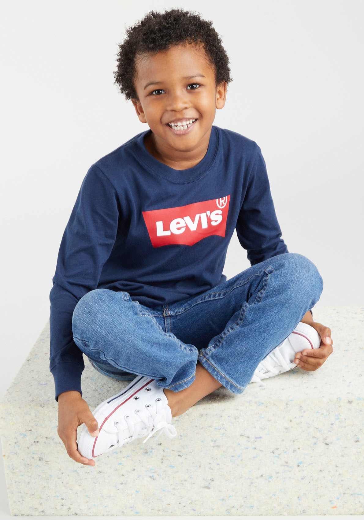 Levi's® Kids Langarmshirt »L/S BATWING TEE«, for BOYS