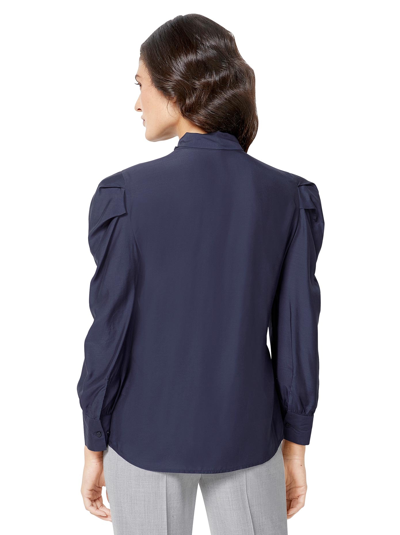 Bluse aus hochwertiger, weicher Viskose-Seiden-Mischung