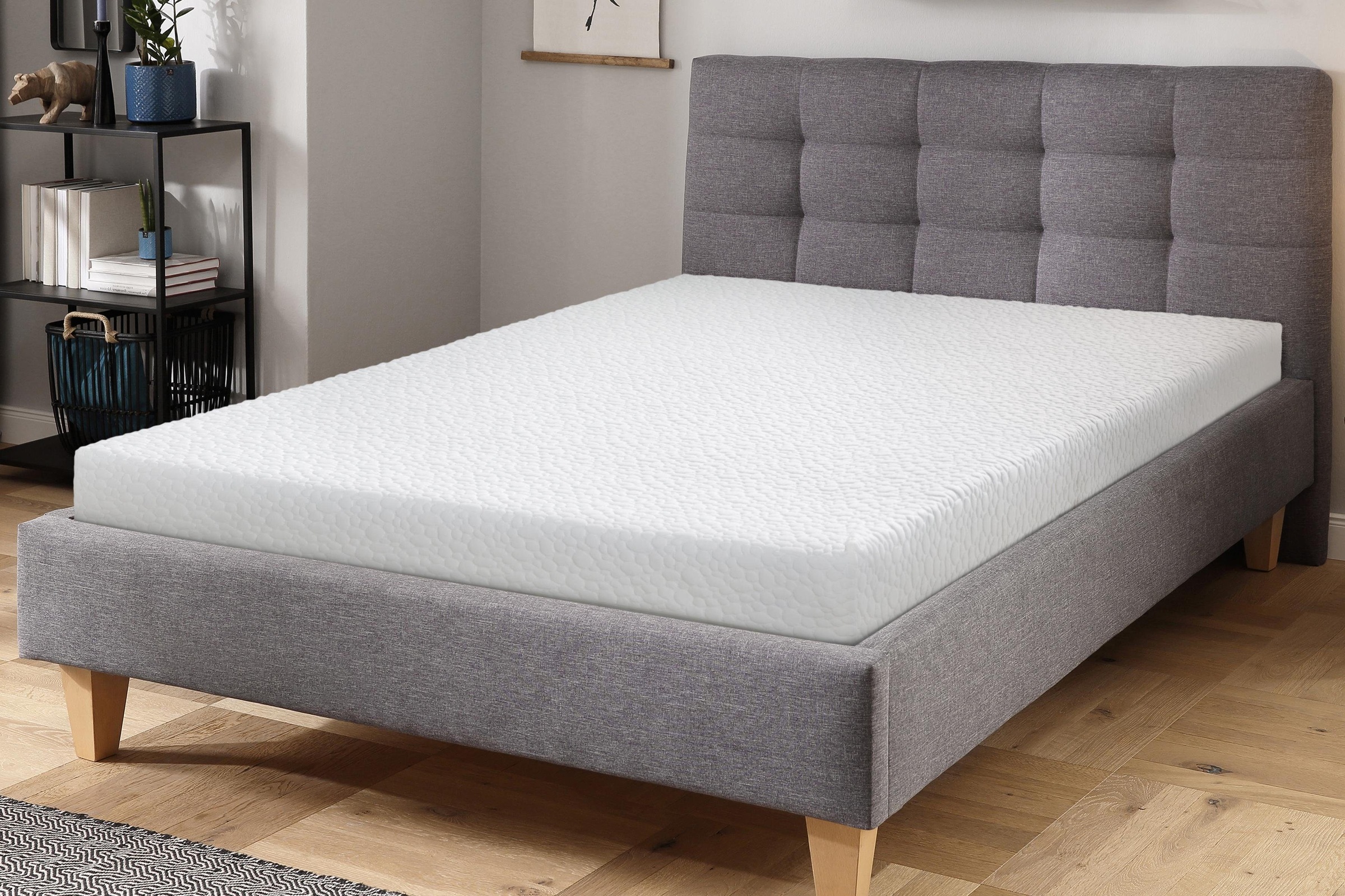 Image of my home Gelschaummatratze »GEL 16«, 16 cm cm hoch, Raumgewicht: 30 kg/m³, (1 St.), mit ca. 4 cm hoher druckentlastender, offenporiger Gelschaumauflage bei Ackermann Versand Schweiz