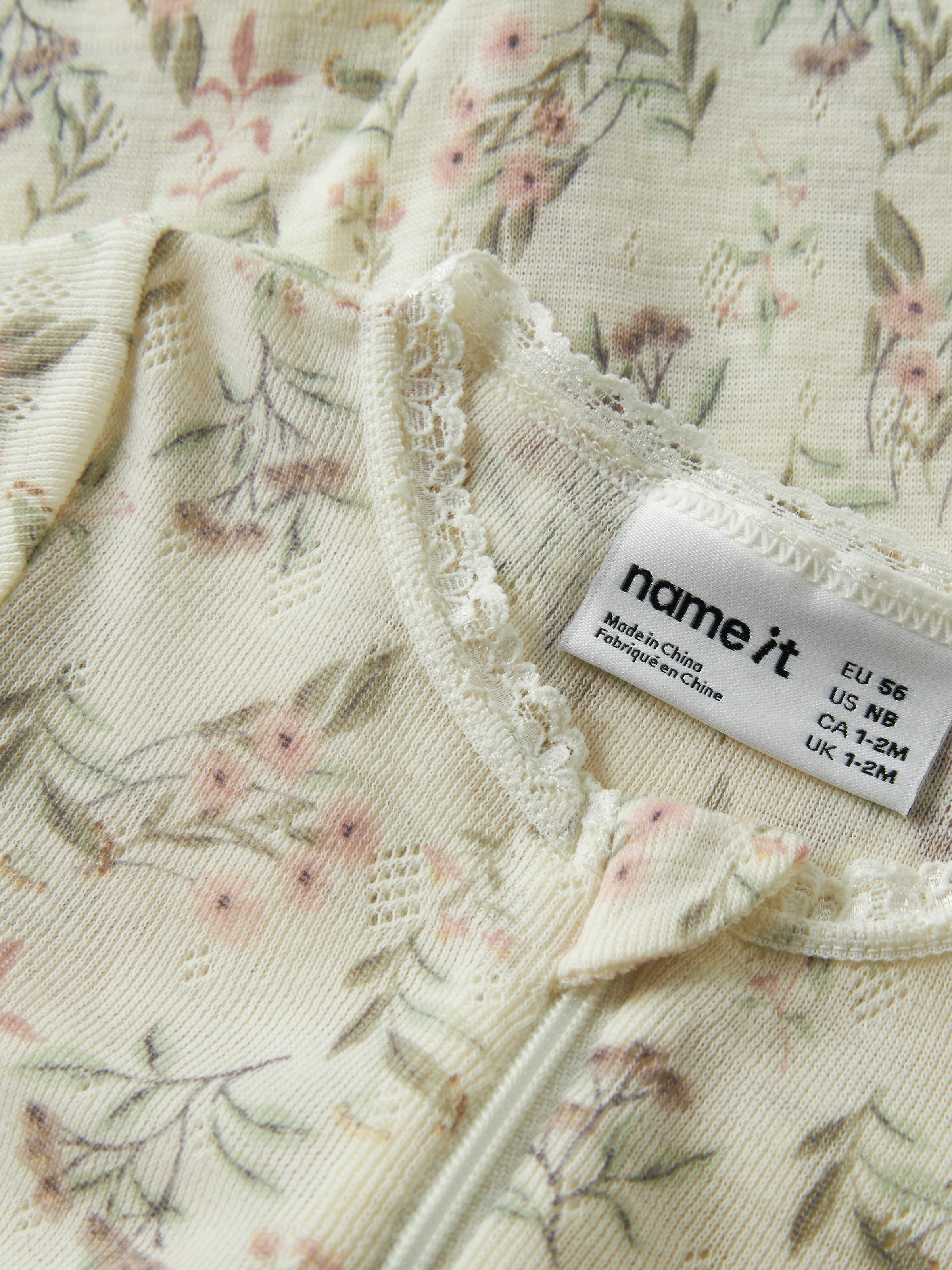 Name It Pyjama »NBFWANG WOOL NEEDLE NIGHTSUIT NOOS« en pure laine mérinos