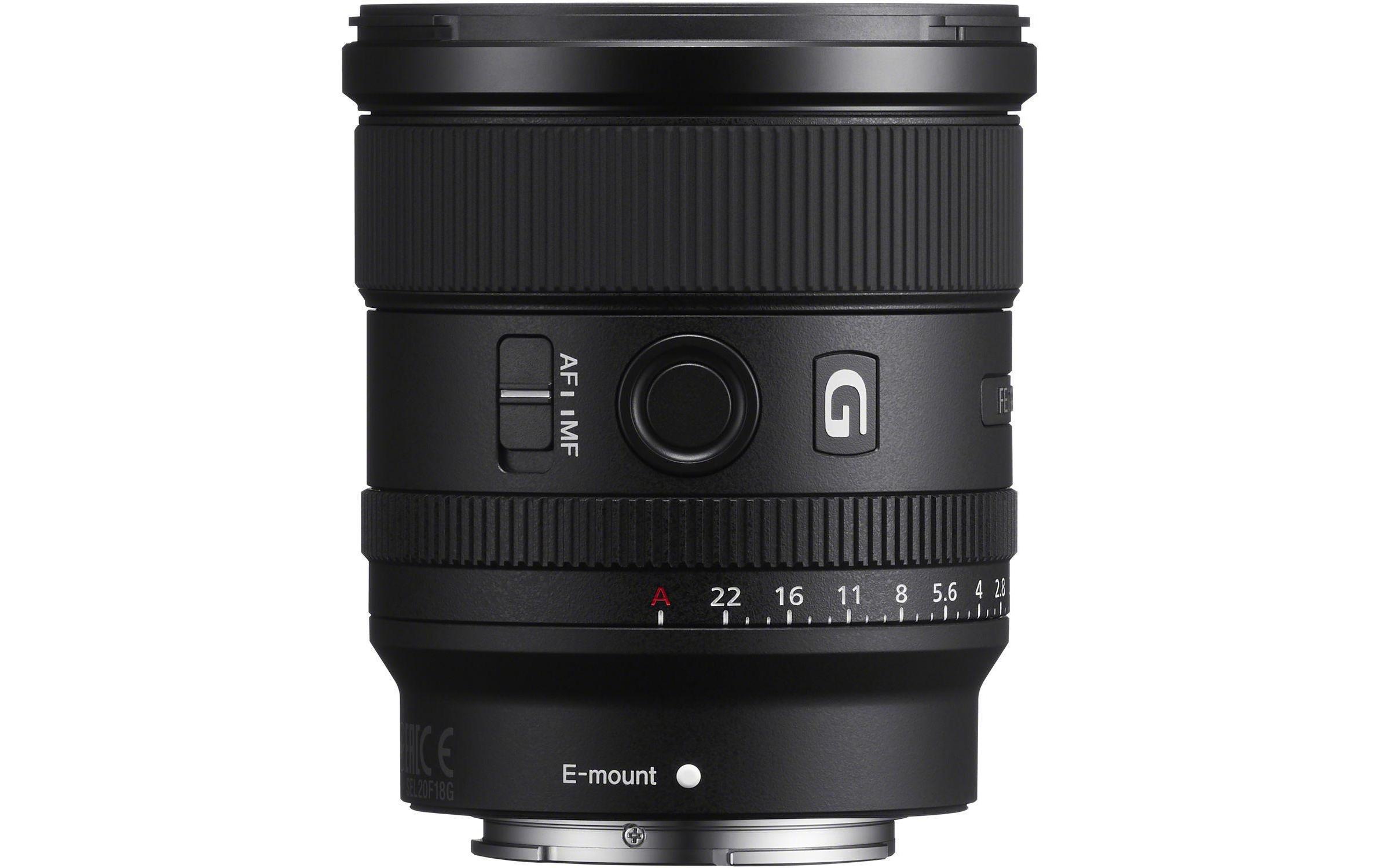 Sony Festbrennweiteobjektiv »FE 20mm F/1.8 G«