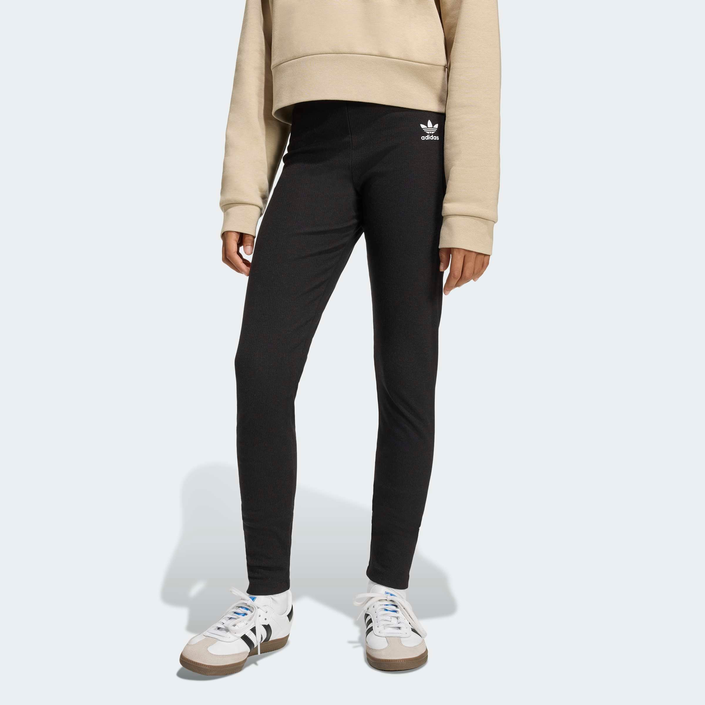 Image of adidas Originals Leggings "MID WAIST MINI RIB"