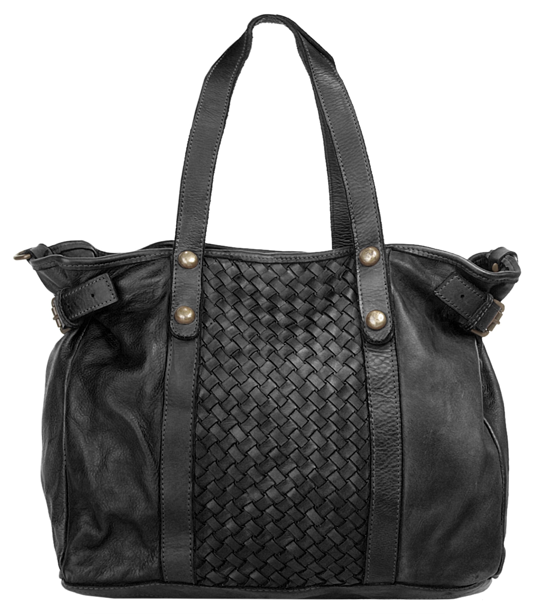 Samantha Look Shopper, echt Leder, Made in Italy