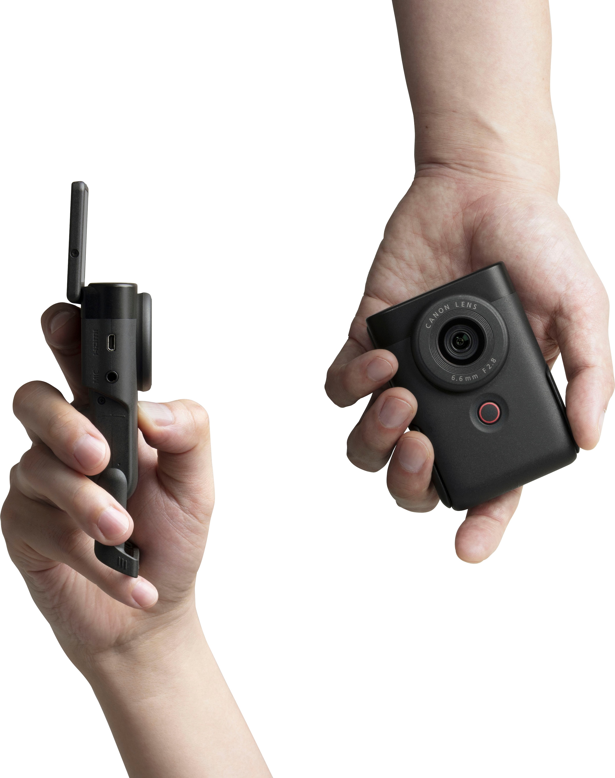 Canon Camcorder »PowerShot V10 Erweitertes Vlogging-Kit«, 4K Ultra HD, Bluetooth-WLAN (Wi-Fi)