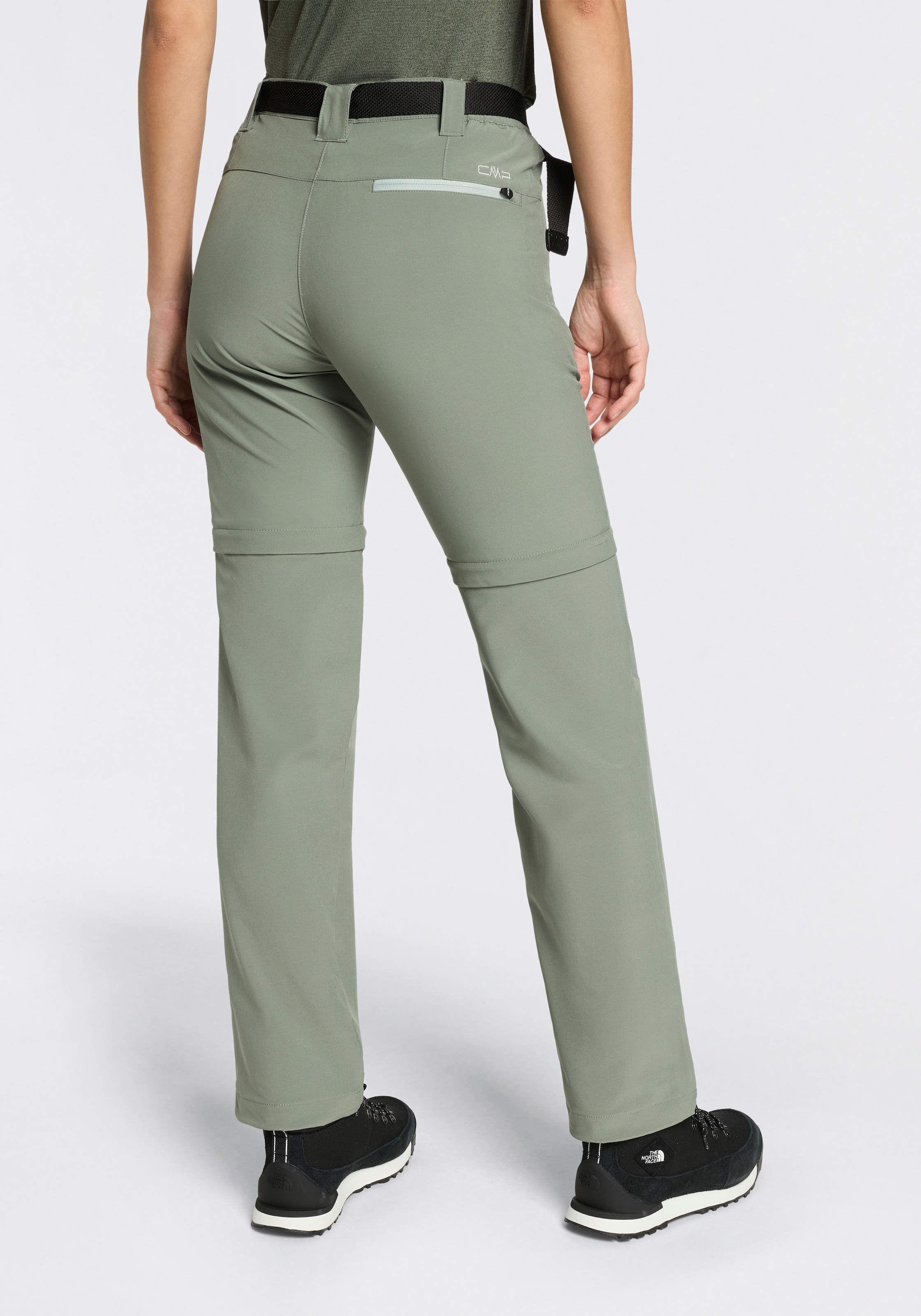 CMP Zip-off-Hose »WOMAN ZIP OFF PANT«  mit Reissverschlusstaschen, elastisches Material, schnell trocknend