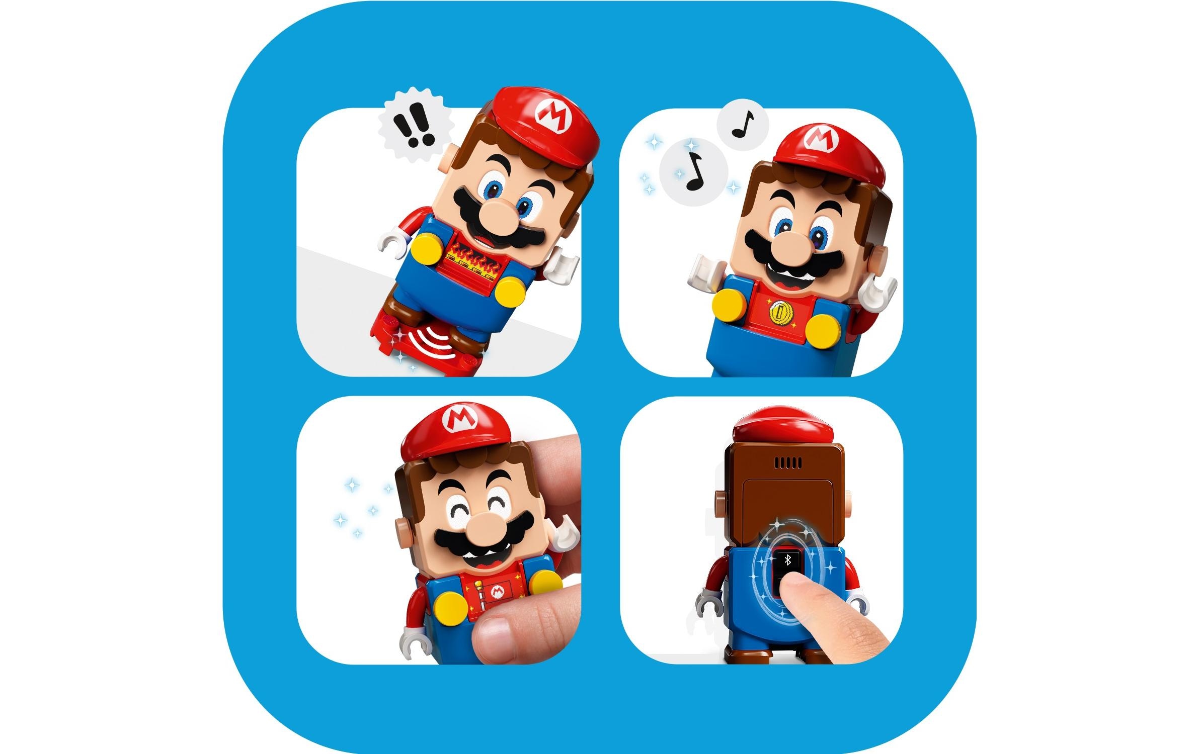 LEGO® Spielbausteine »Super Mario Abenteuer mit Mario 71360«, (231 St.)