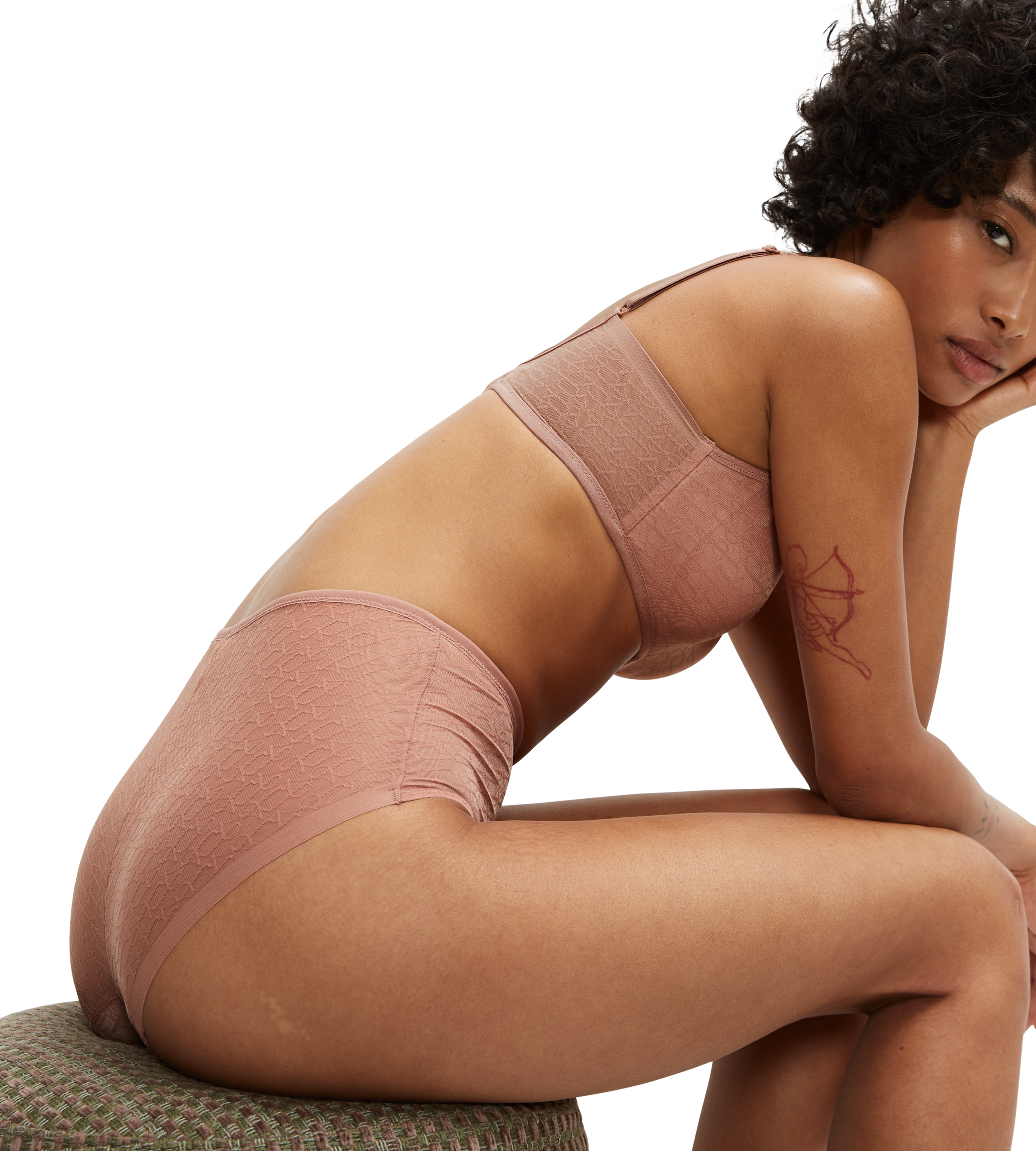 Triumph Maxislip »Signature Sheer« Monogramm-Tüll