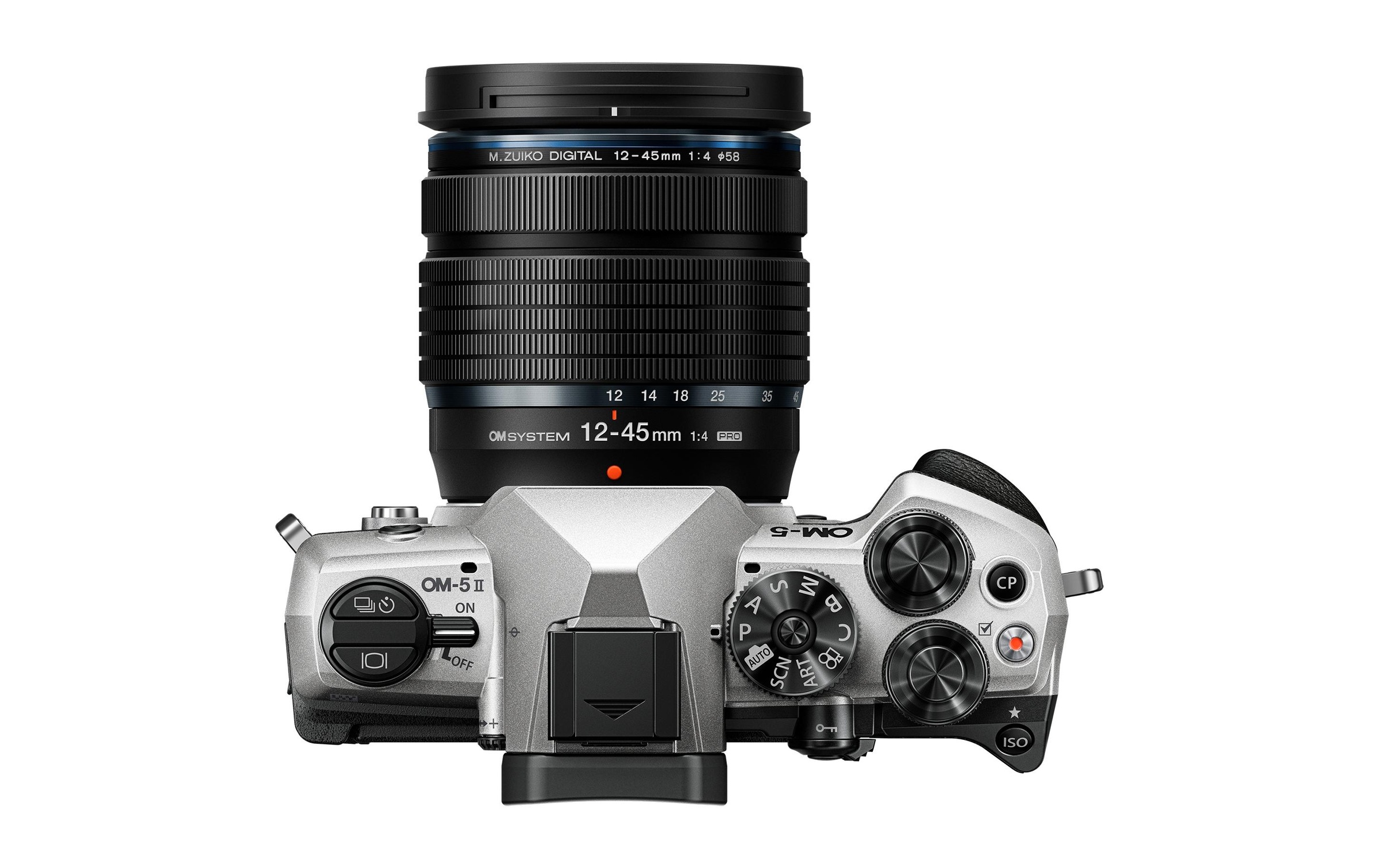 OM SYSTEM Kompaktkamera »OM-5 II M.Zuiko Digital ED 12-45mm Kit« , 20,4 , 3,75 fach fach x opt. Zoom , Bluetooth | WLAN