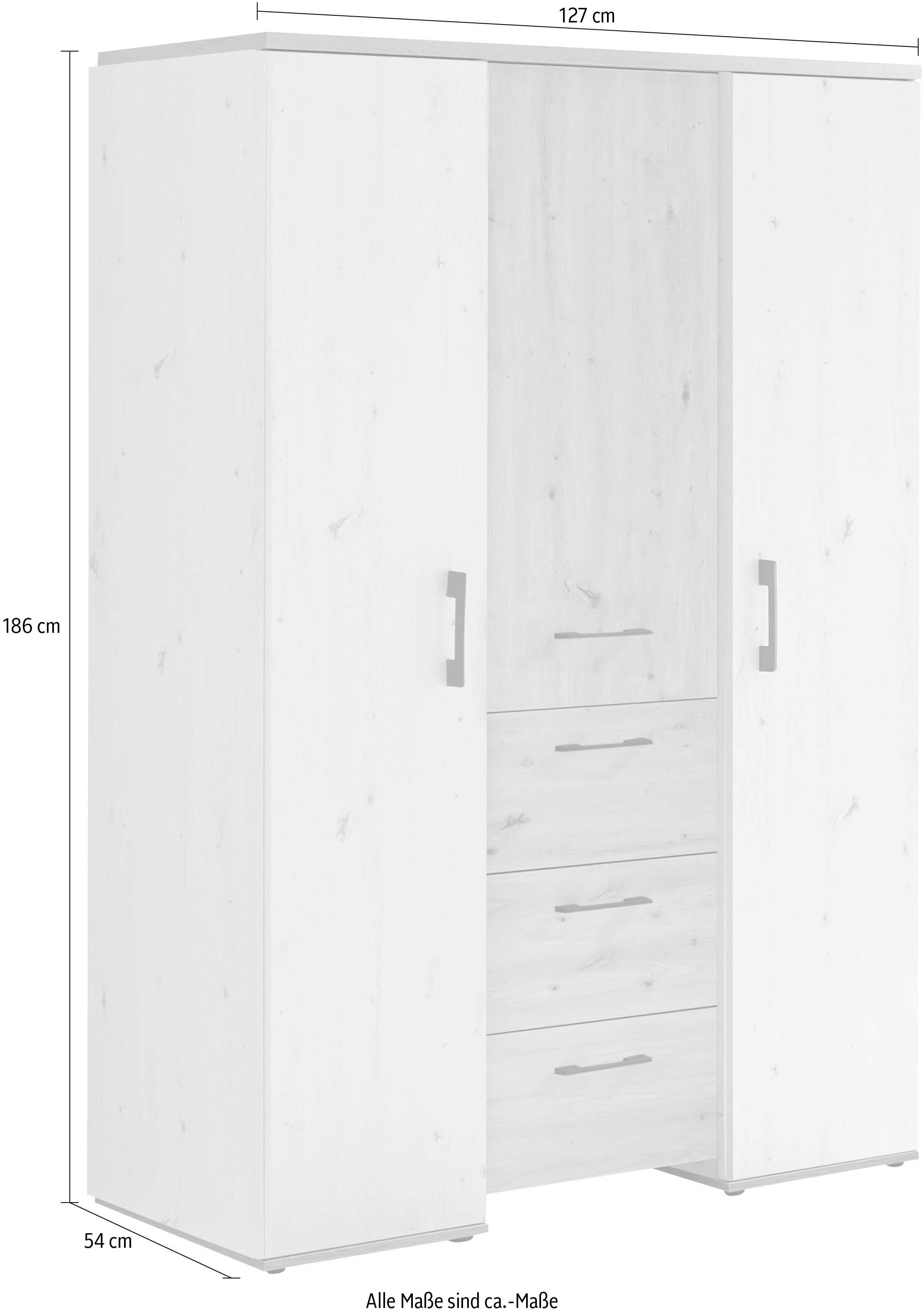 Mäusbacher Drehtürenschrank »Micha«