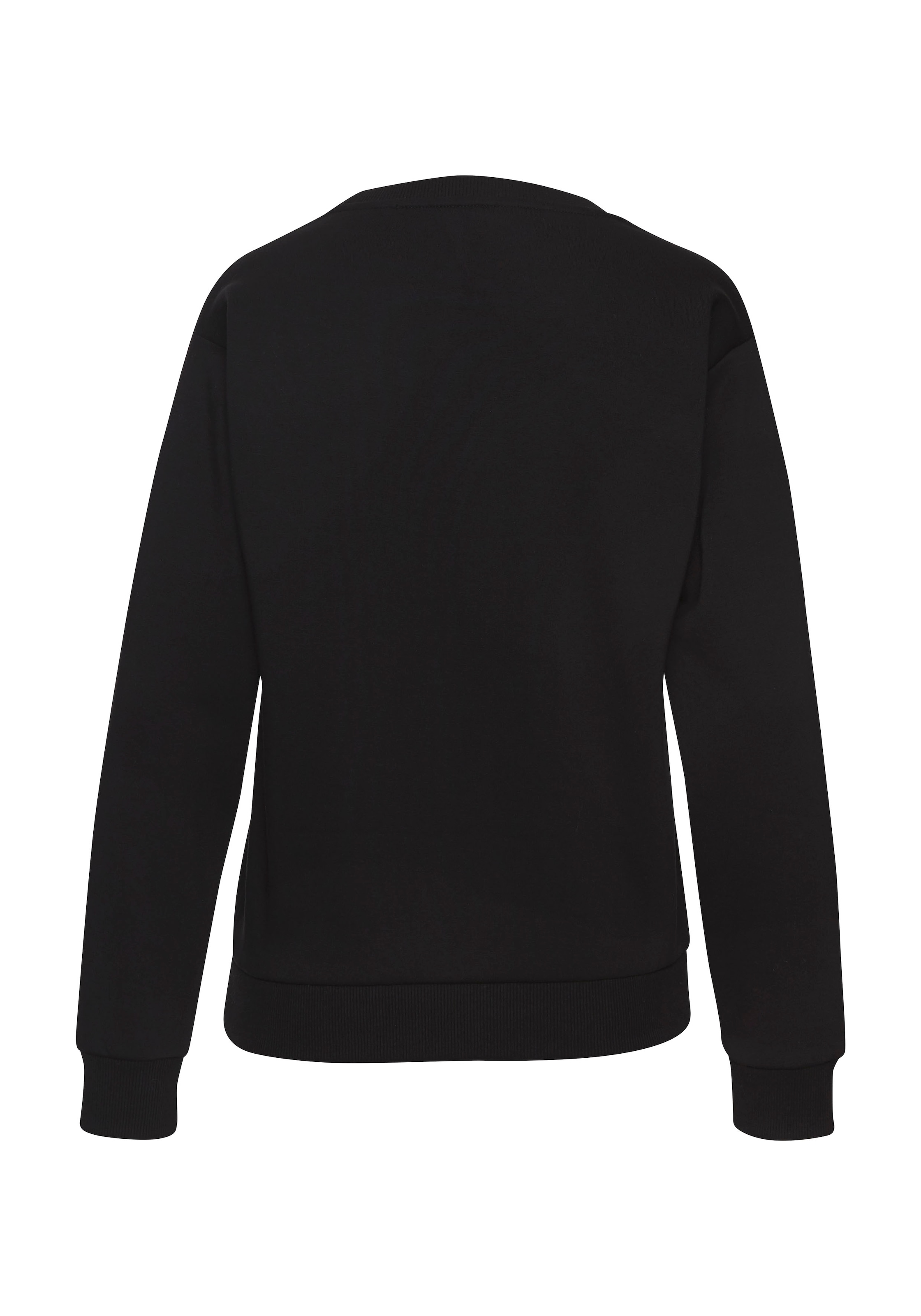 LASCANA Sweatshirt, Loungehirt mit Herz-Leo-Druck, Loungewear