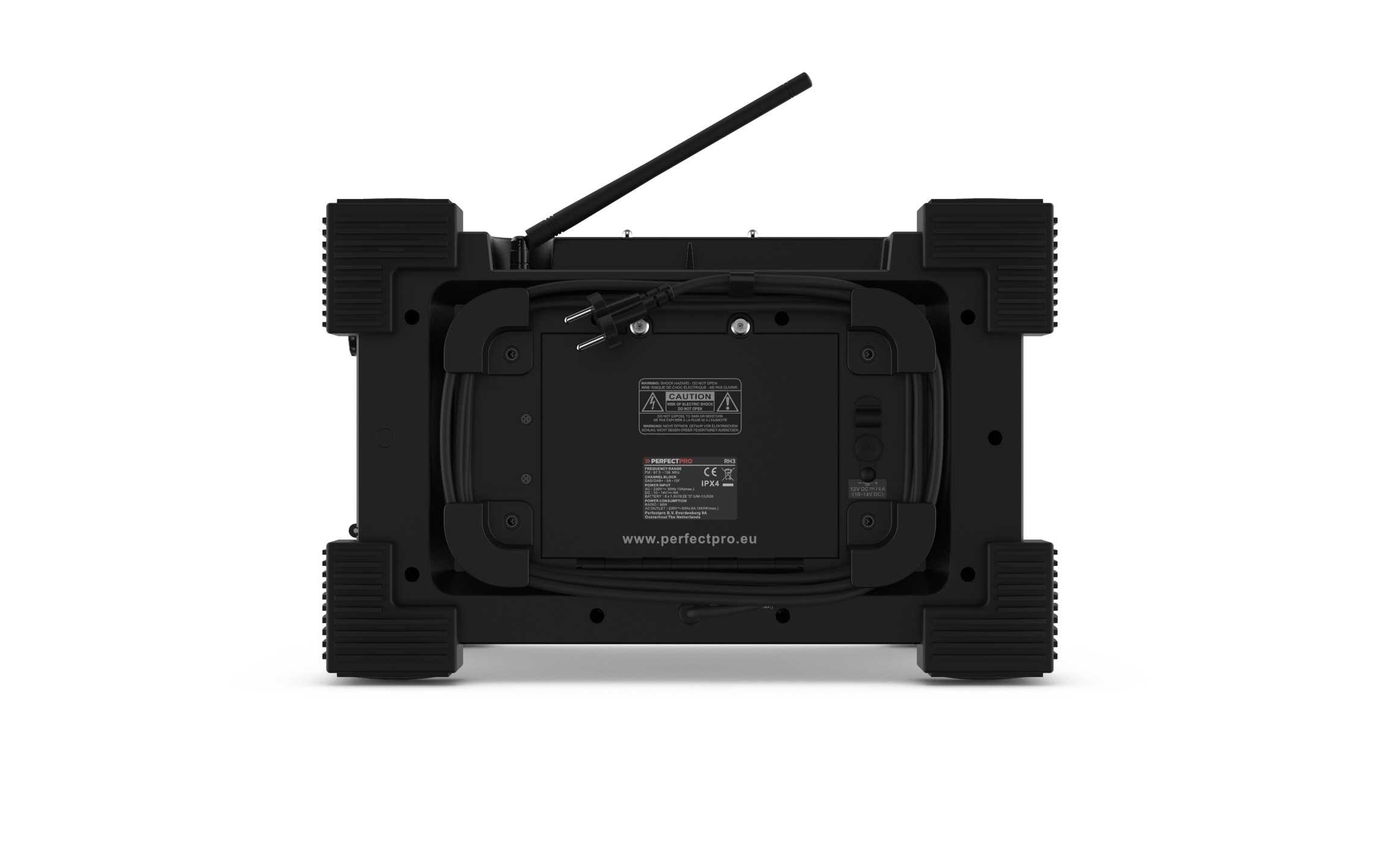 PerfectPro Digitalradio (DAB+) »ROCKHART« ( ) Display, Equalizer, Senderspeicher