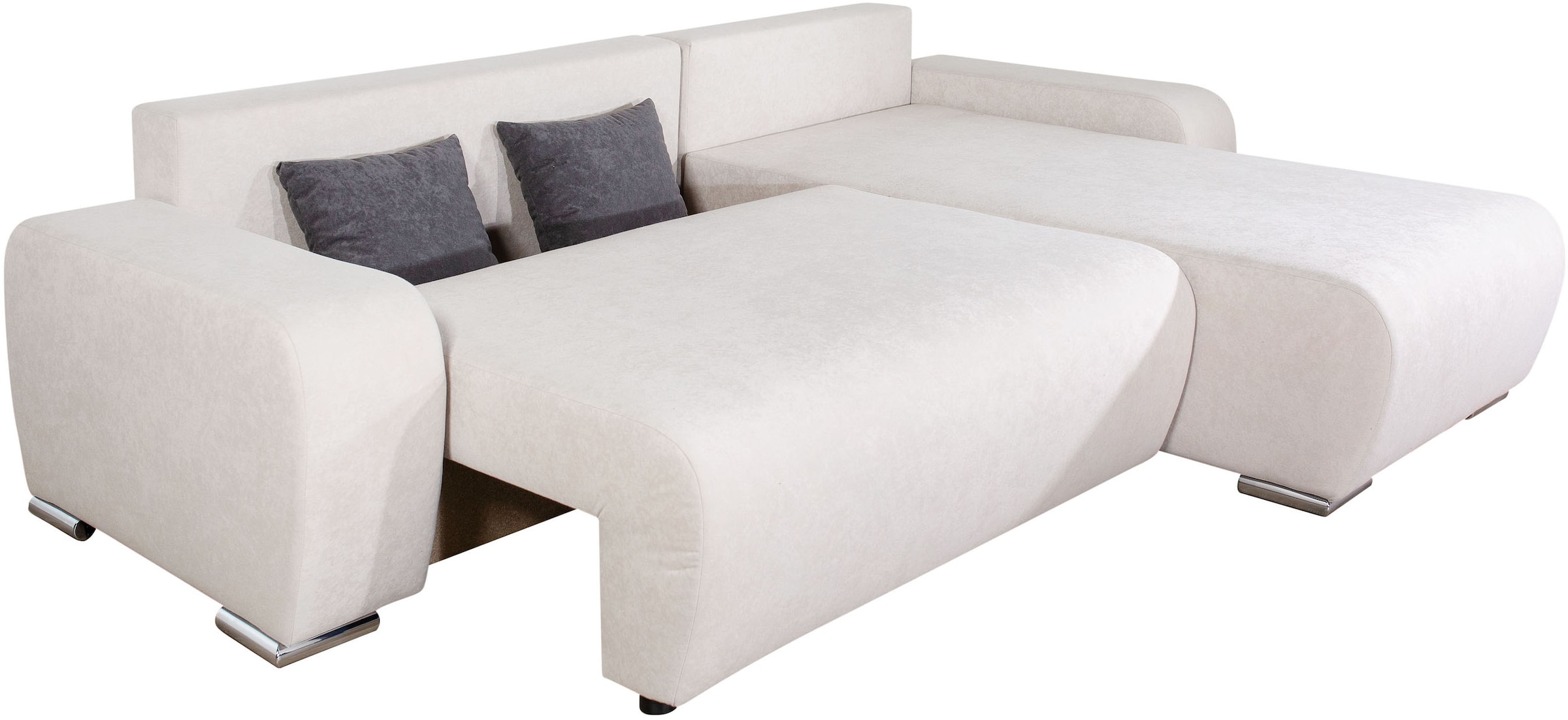 COLLECTION AB Ecksofa »Pia, L-Form, Breite 237 cm,  mit Schlaffunktion« inkl. Bettfunktion und Bettkasten