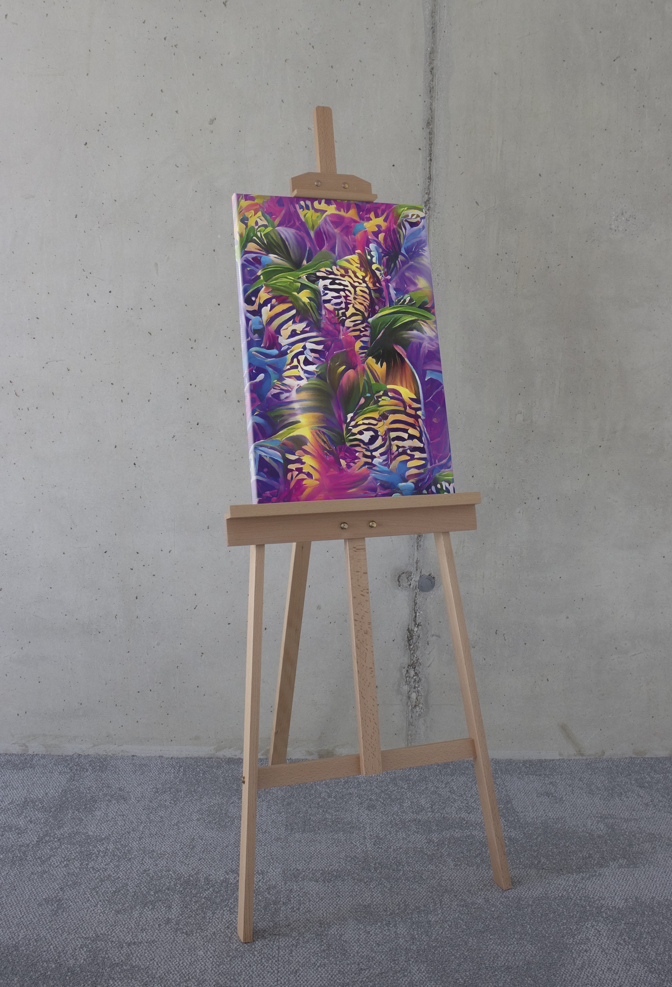 Komar Leinwandbild »Disco Fever - Grösse 40 x 60 cm«, Natur, (1 St.), Keilrahmenbild mi Echtholzrahmen
