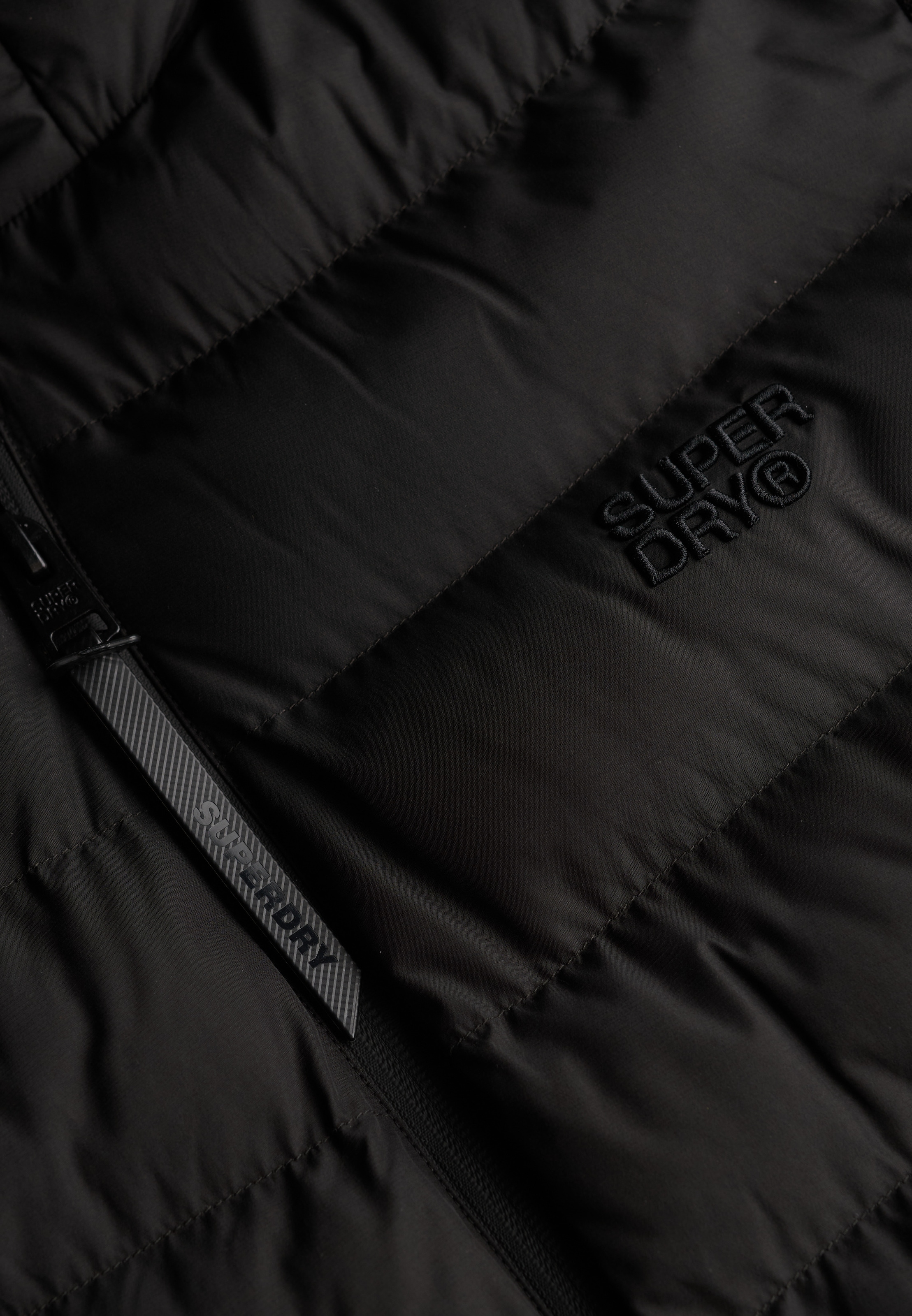 Superdry Veste matelassée »HOODED STORM KNIT HYBRID JKT« mit Kapuze