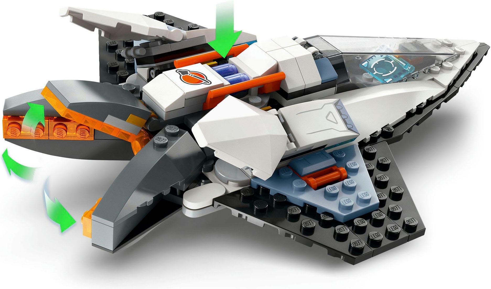 LEGO® Pions de construction »Raumschiff (60430), LEGO City« Made in Europe