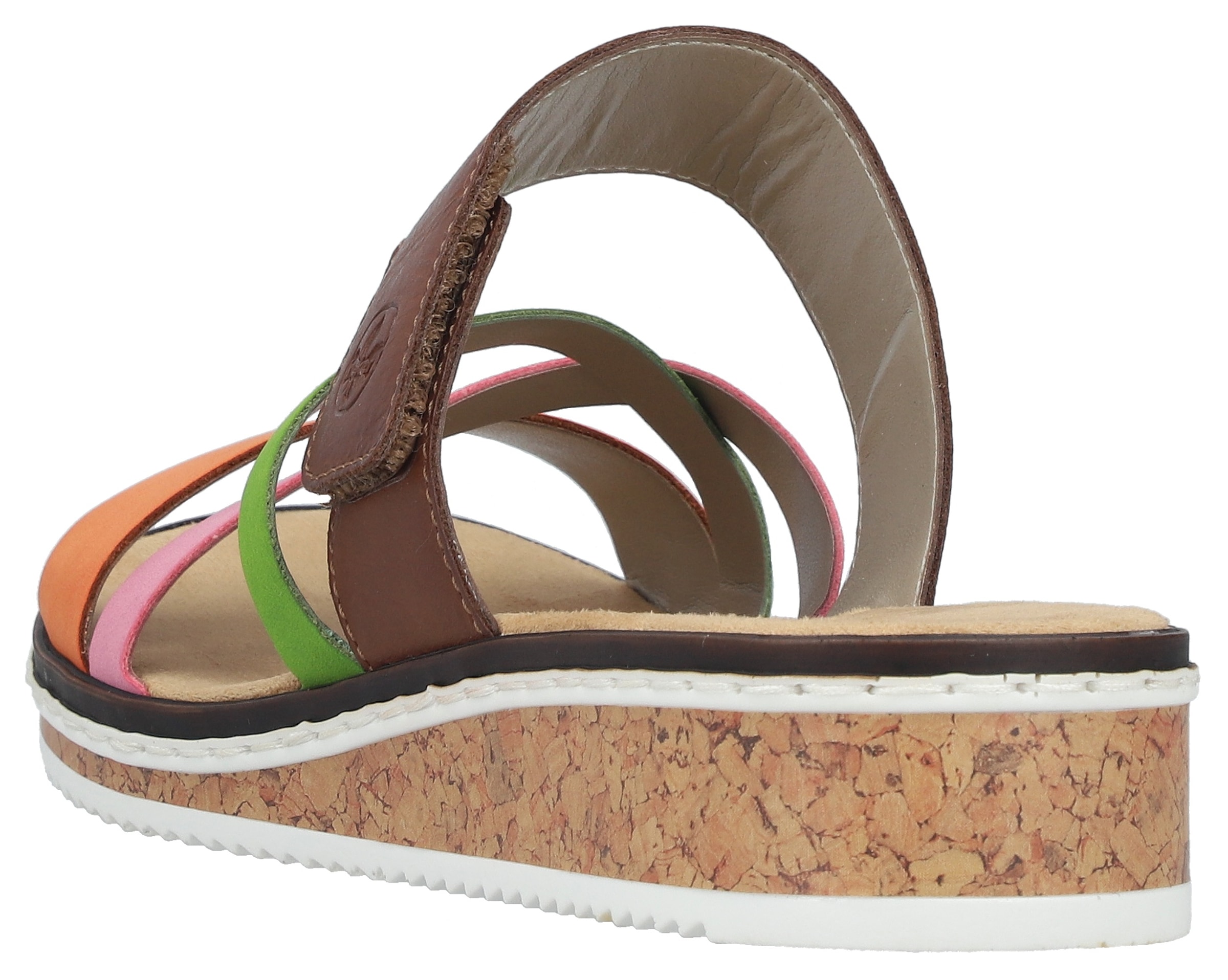 Rieker Pantolette  compensée, chaussure d'été, article anniversaire 150 ans RIEKER