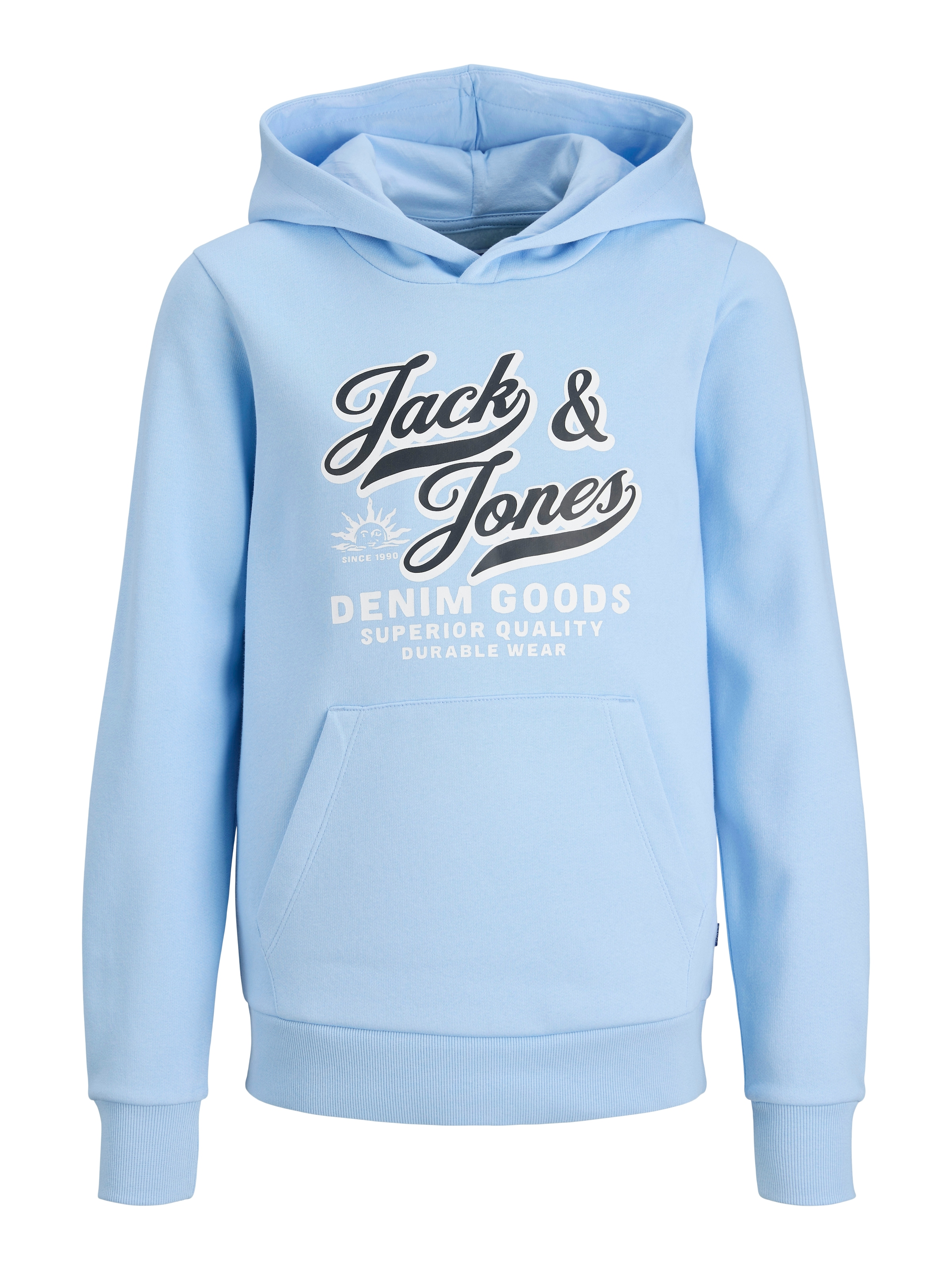 Jack & Jones Junior Kapuzensweatshirt »JJELOGO SWEAT HOOD 2 COL AW25 NOOS JNR«