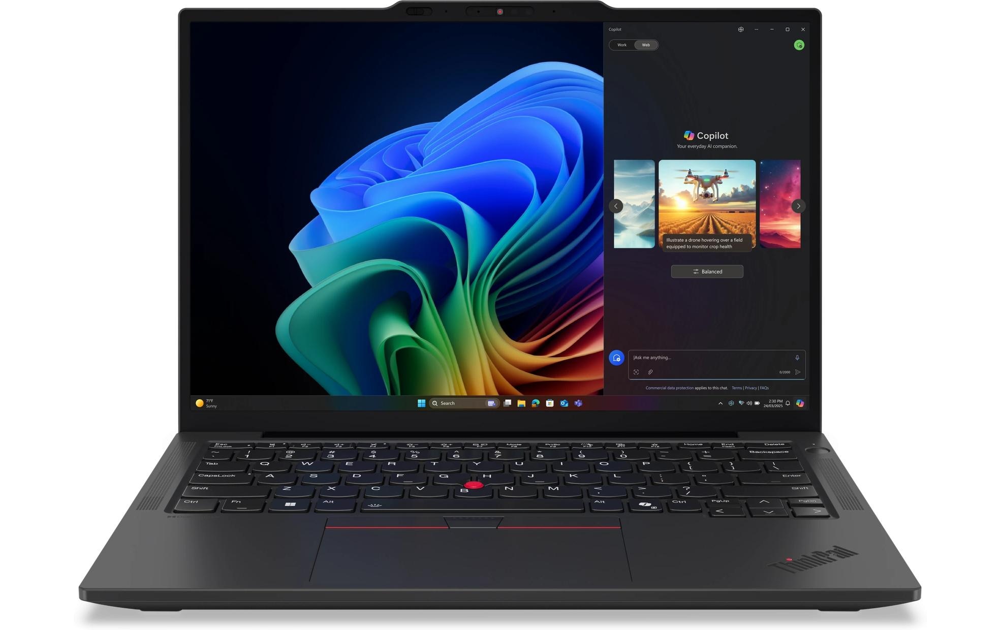 Lenovo Notebook »ThinkPad X13 Gen 6 (AMD) Copilot+ PC« / 13,3 ″ AMD Ryzen™ AI 7 1.000 GB SSD