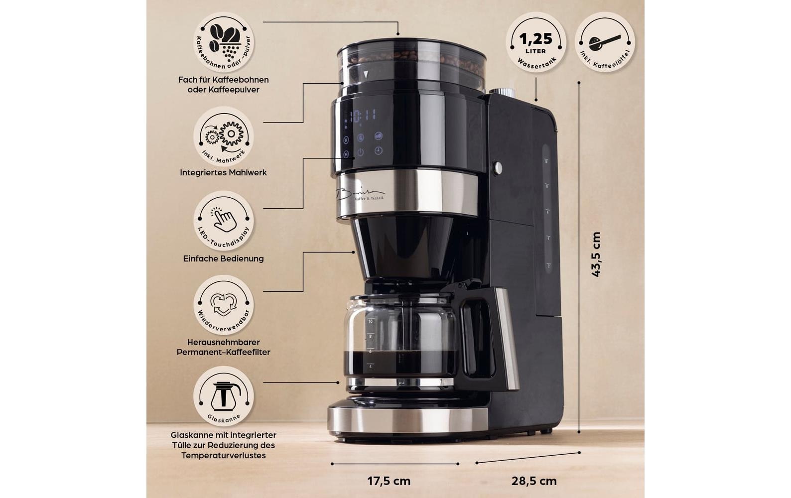Barista Filterkaffeemaschine »16476«