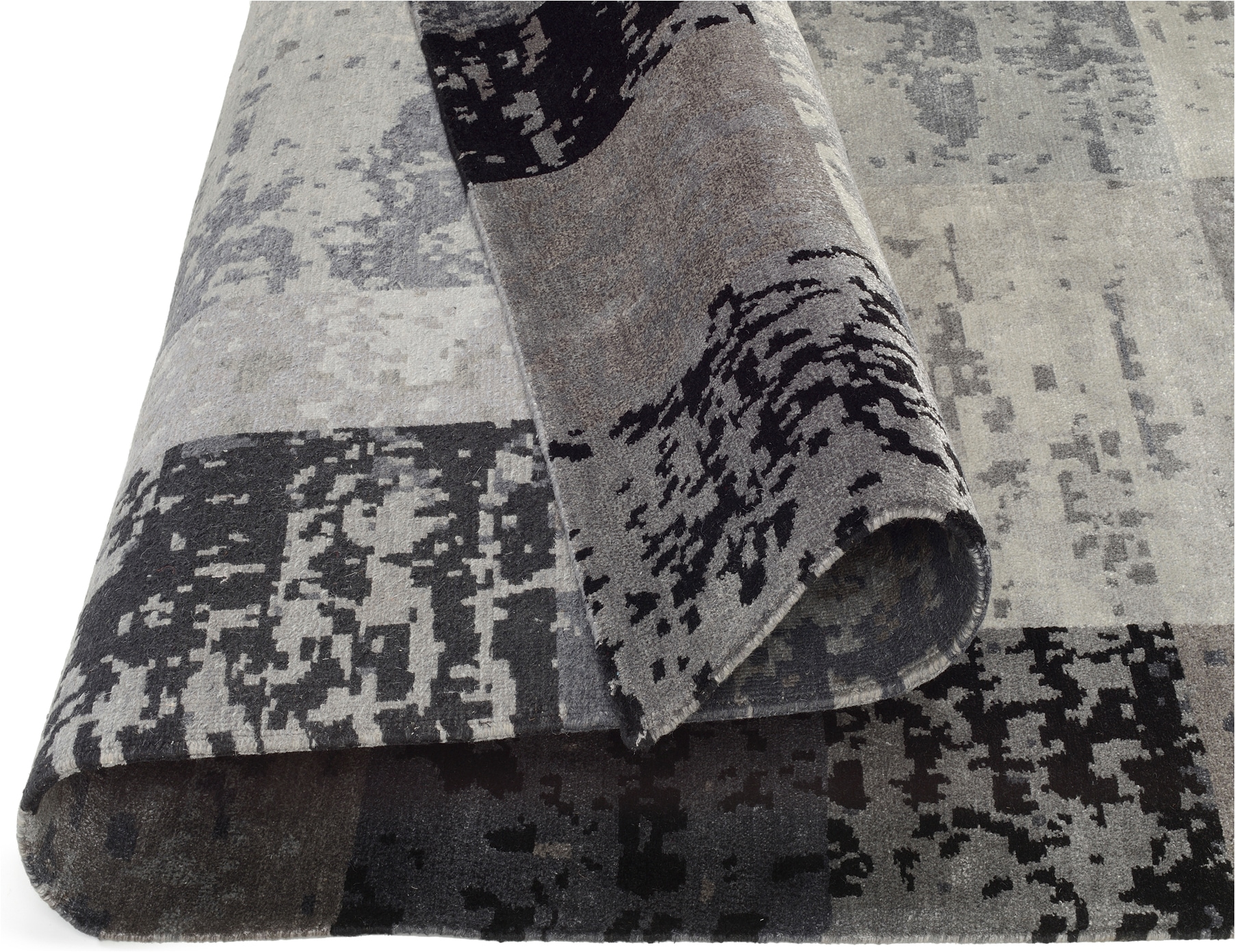 OCI DIE TEPPICHMARKE Teppich »AWARD MUSTANG« rechteckig 10 mm Höhe handgeknüpft, echter Design Teppich aus Nepal, 100% Naturfaser.