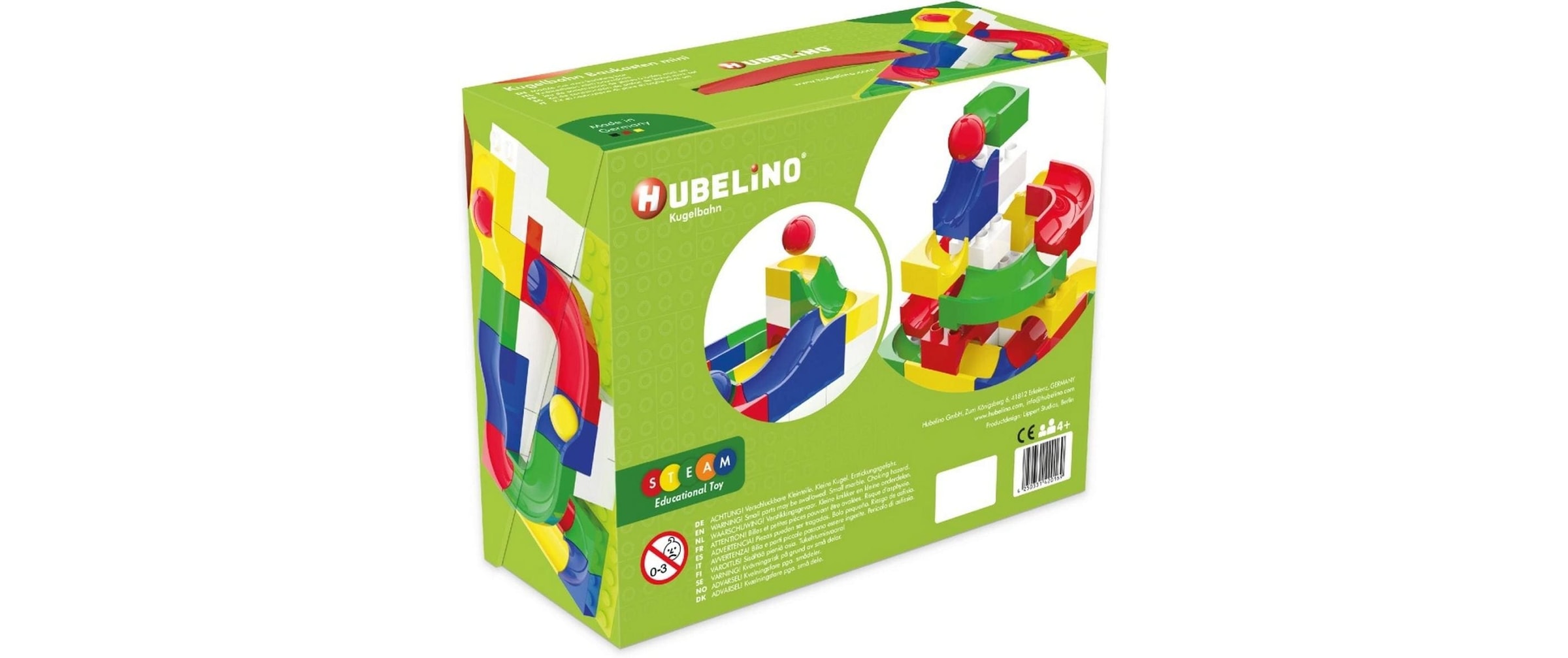 HUBELINO Kugelbahn »Mini 45 Teile«, (45 tlg.)