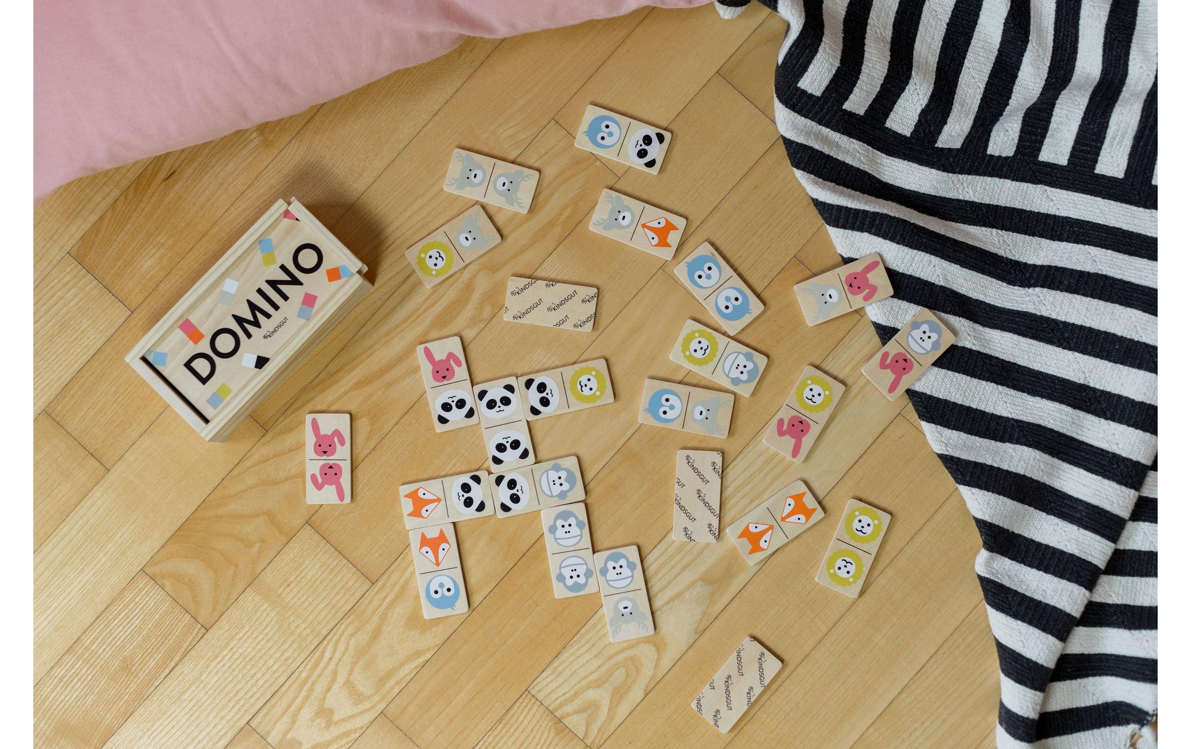 KINDSGUT Spiel »Domino Tiere«