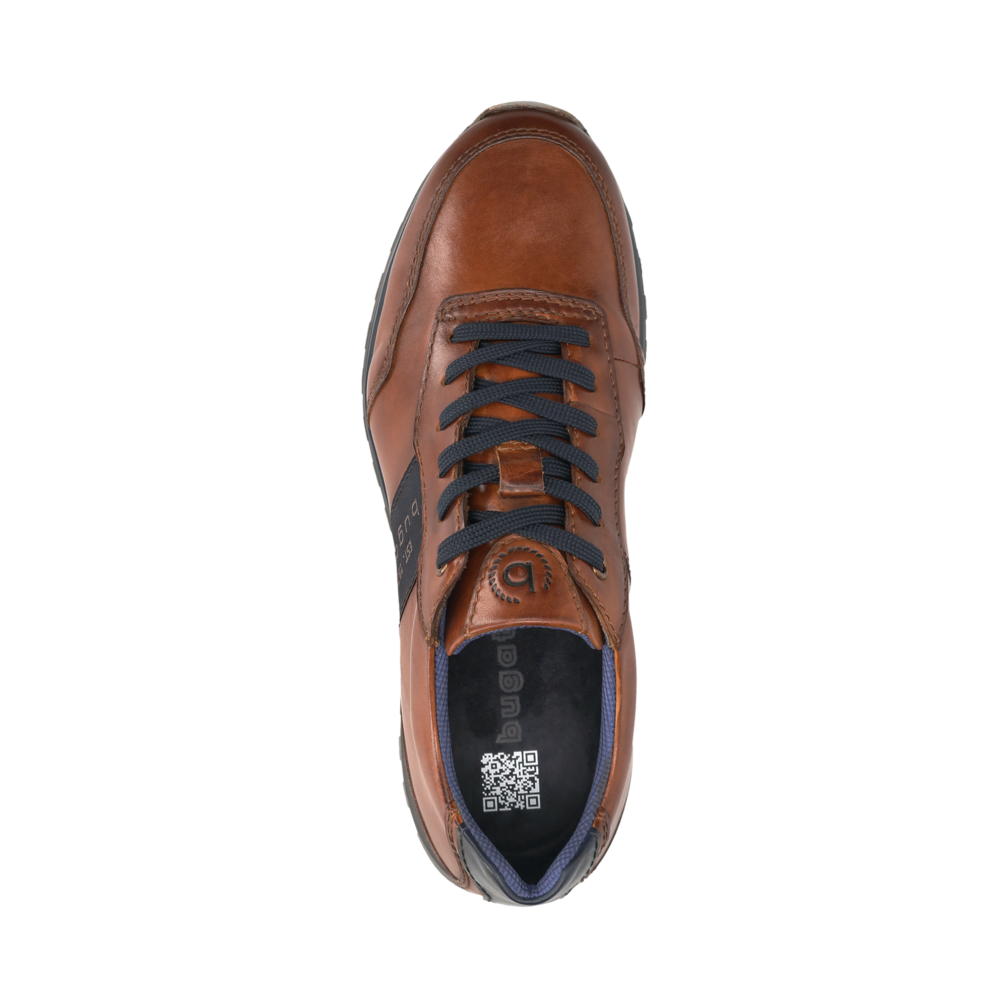 bugatti Sneaker  Schnürschuh, Halbschuh, Freizeitschuh mit Profilsohle