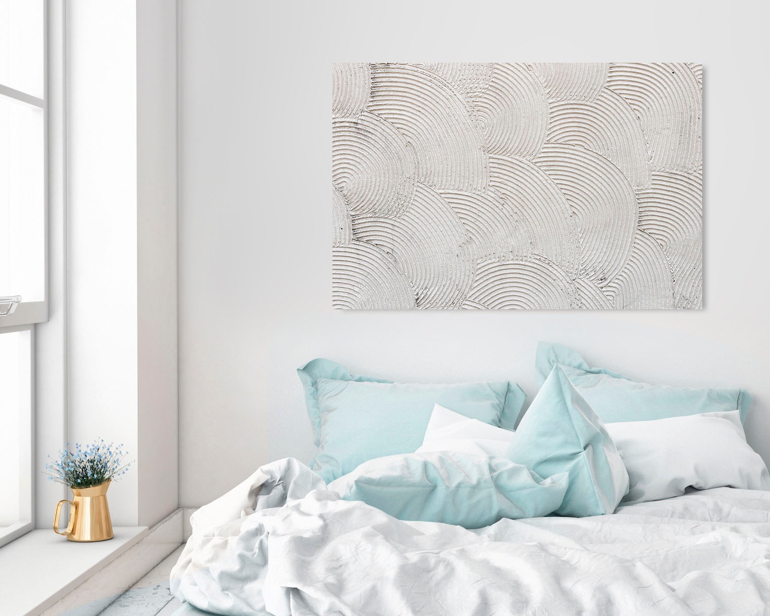 Image of LeGer Home by Lena Gercke Leinwandbild "Sundowner" Abstrakt Abstrakte Kunst Modern Wüste klassische Fantasie 1 Stk. tlg. Premium-Leinwandstoff, Handarbeit aus Deutschland