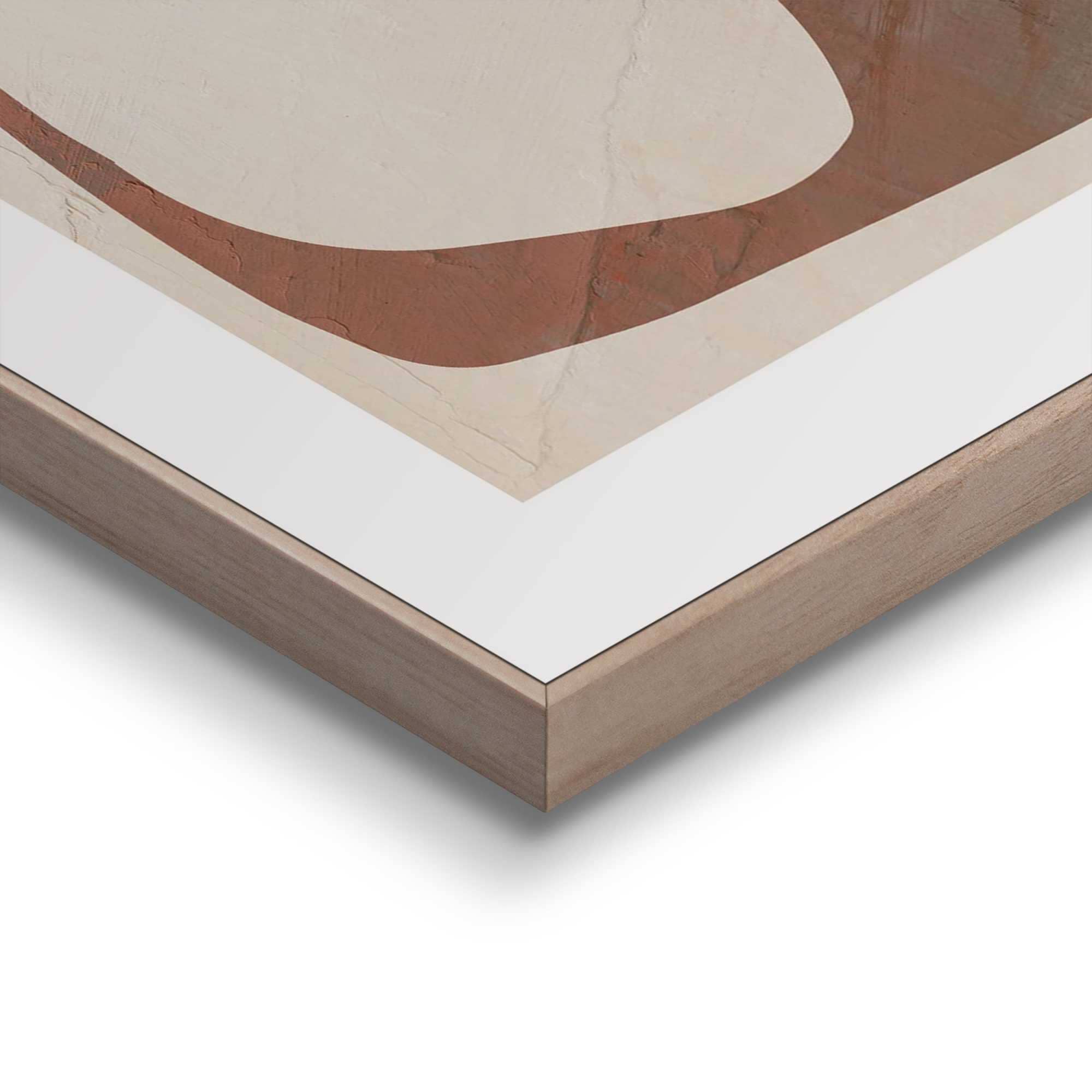 Reinders! Bild mit Rahmen »Watercoloured Stones«